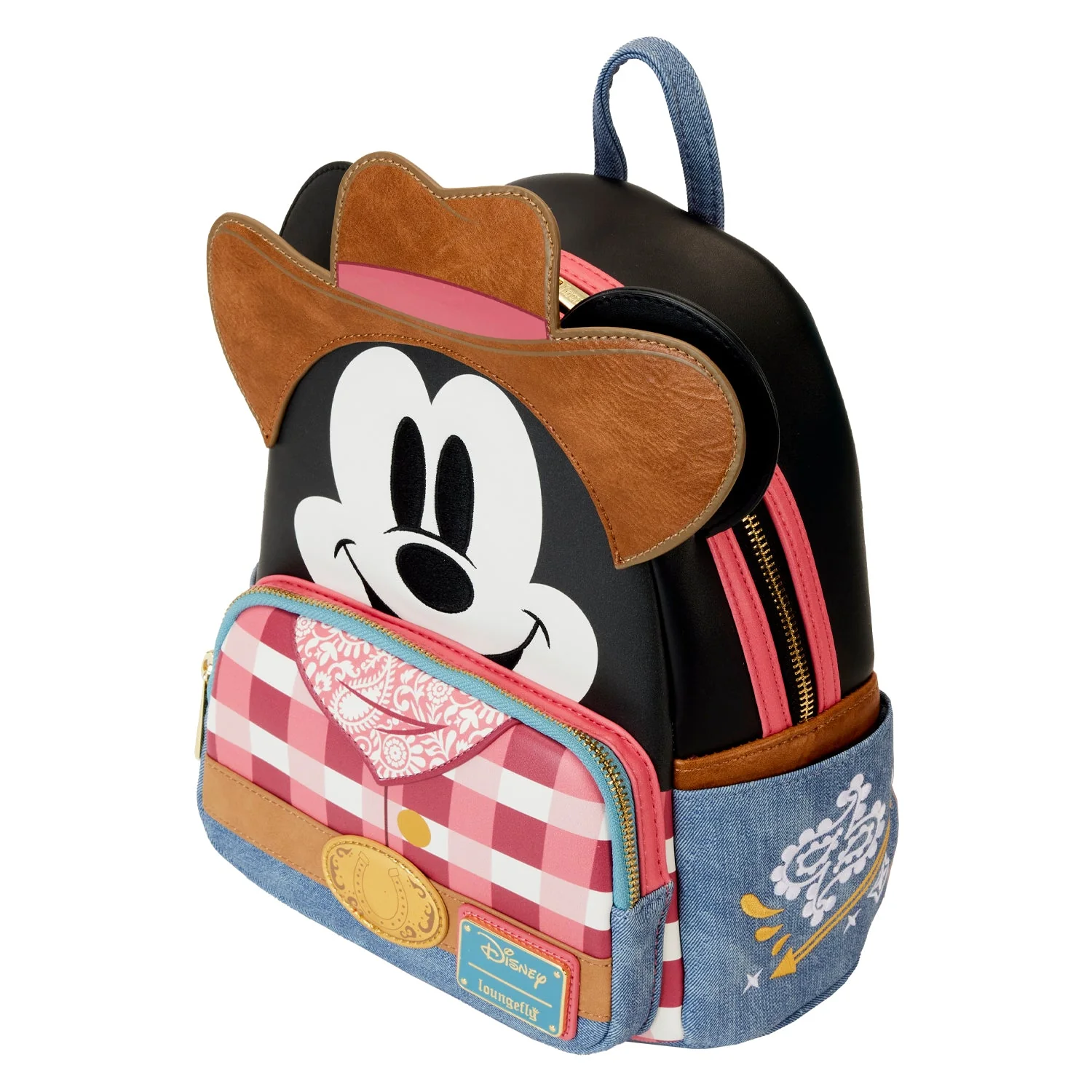 Loungefly x Disney Western Mickey Mouse Cosplay Mini Backpack - Image 4