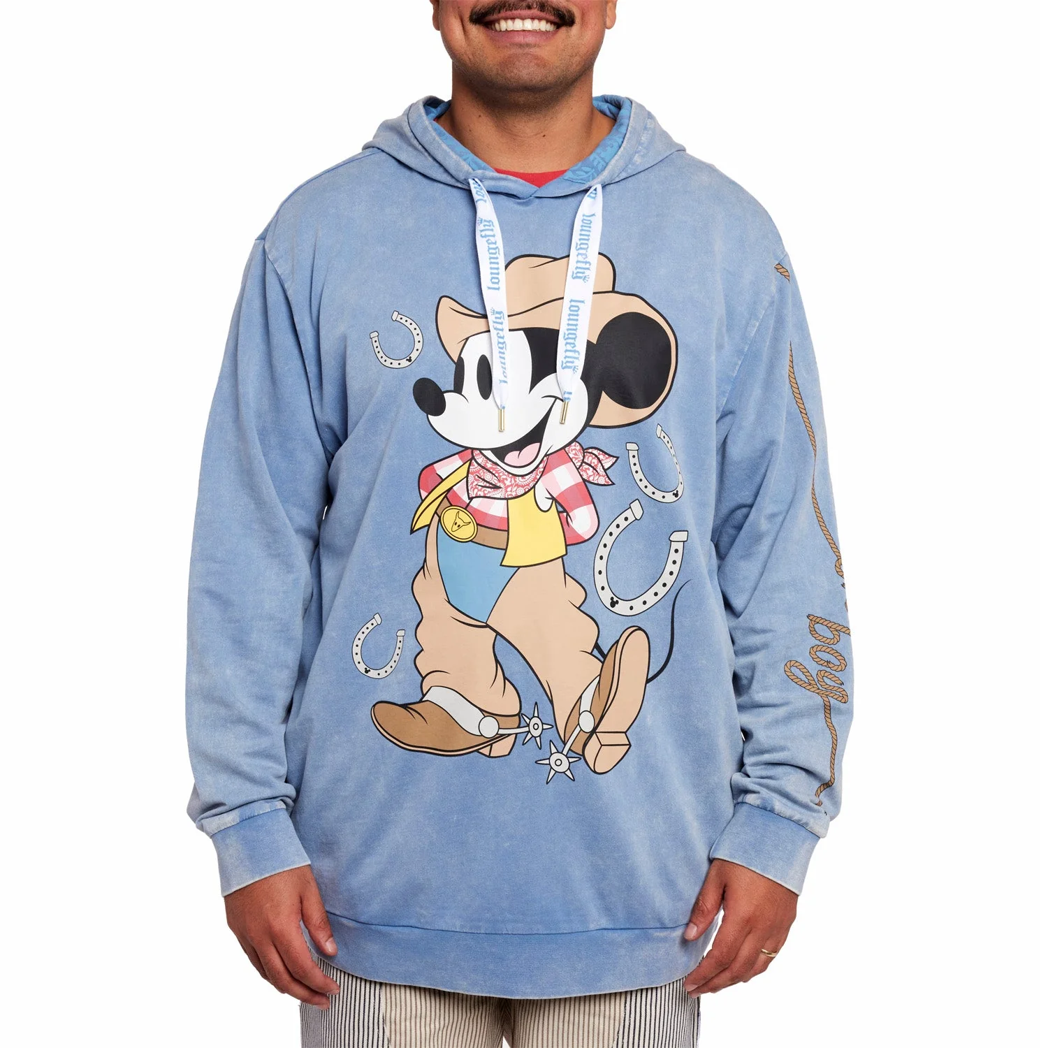Loungefly x Disney Western Mickey Mouse Unisex Hoodie - Image 12
