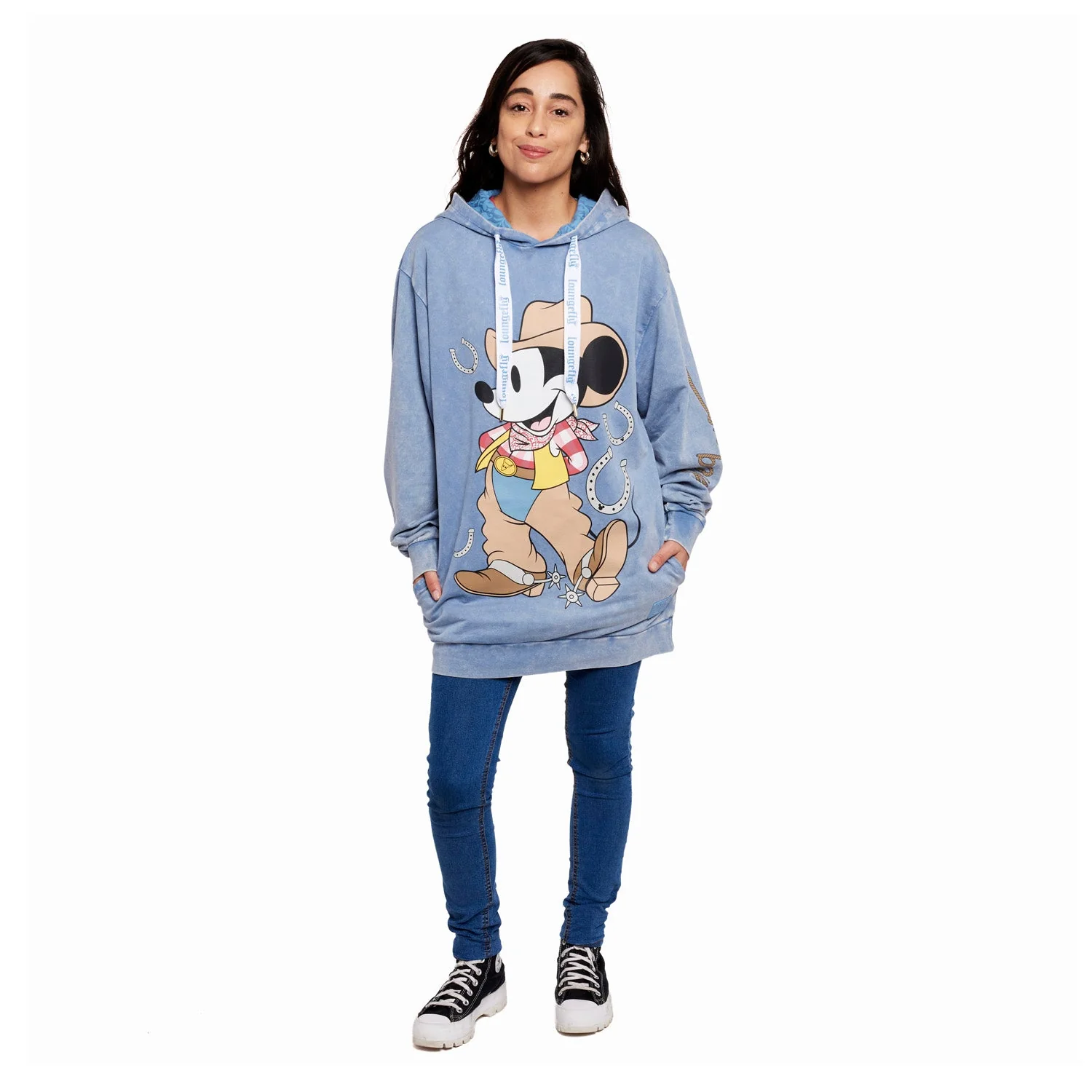 Loungefly x Disney Western Mickey Mouse Unisex Hoodie - Image 8