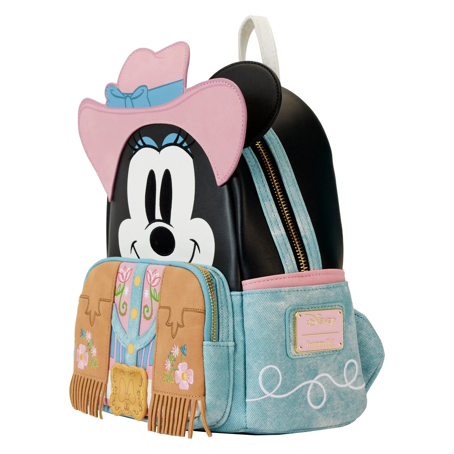 Loungefly x Disney Western Minnie Mouse Cosplay Mini Backpack - Image 3