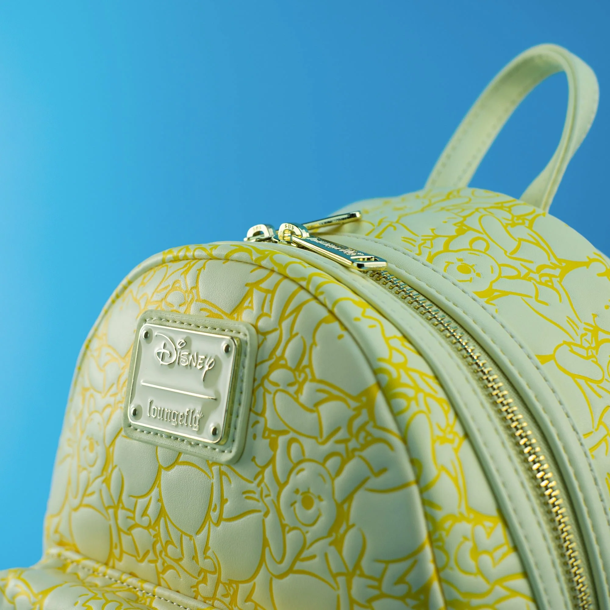 Loungefly x Disney Winnie the Pooh Embossed Poses Mini Backpack - Image 2