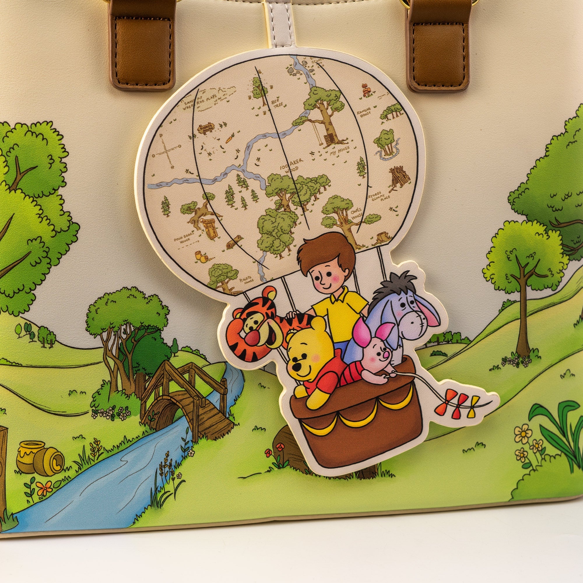 Loungefly x Disney Winnie the Pooh and Friends Balloon Crossbody Bag - Image 3