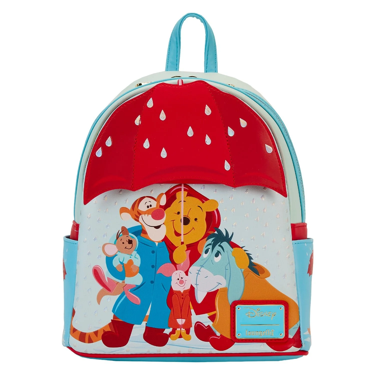Loungefly x Disney Winnie the Pooh and Friends Rainy Day Mini Backpack - Image 2