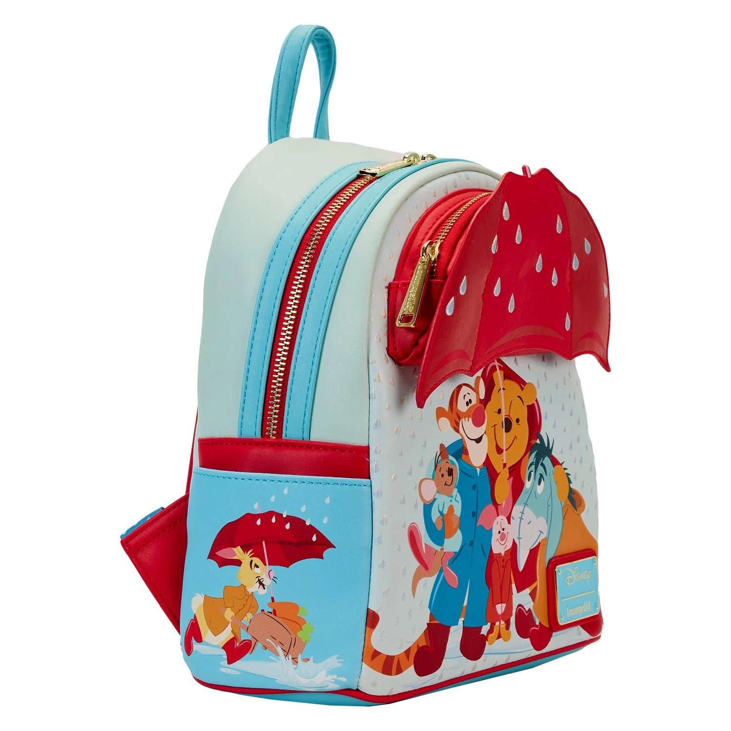 Loungefly x Disney Winnie the Pooh and Friends Rainy Day Mini Backpack - Image 5