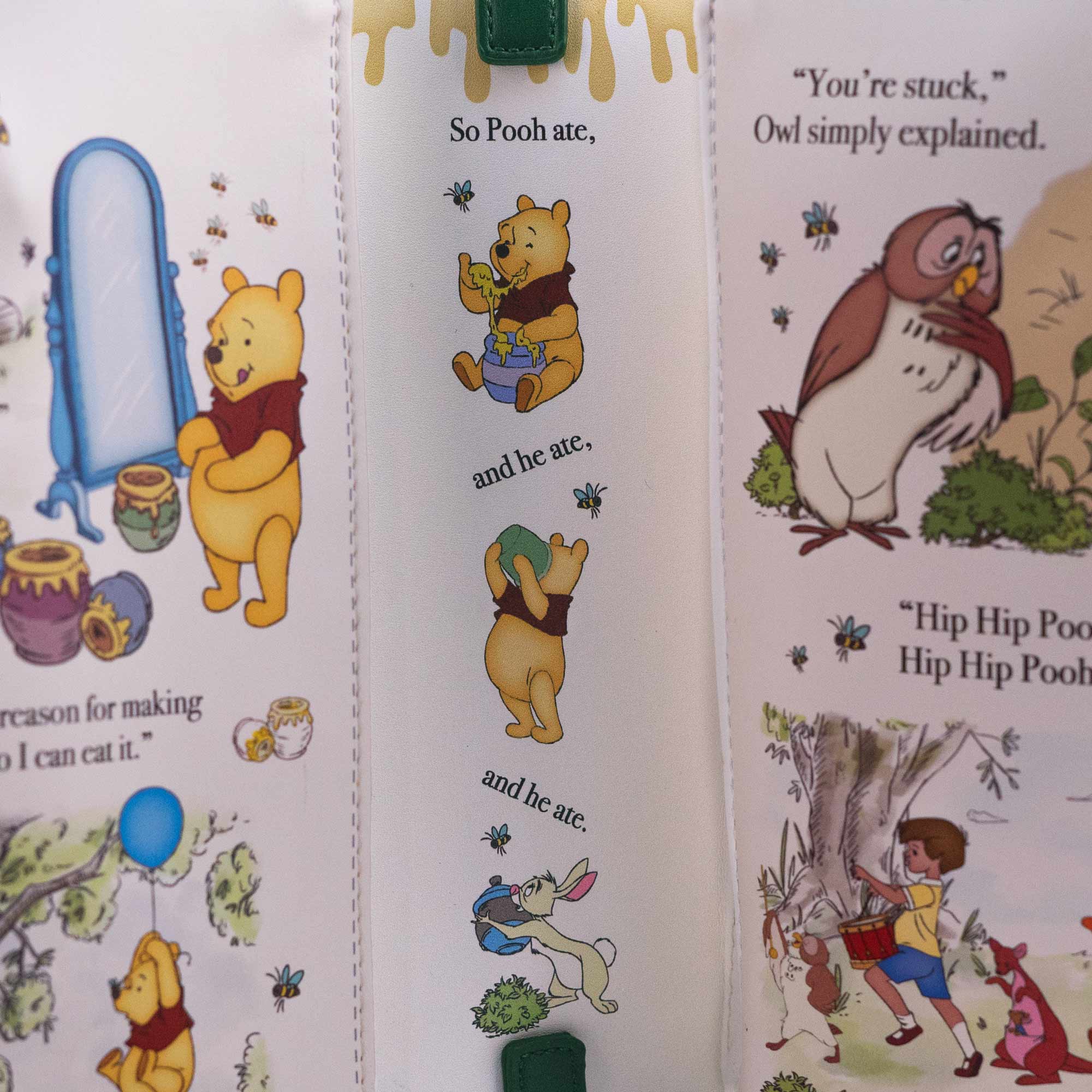 Loungefly x Disney Winnie the Pooh Book Convertible Crossbody Bag - Image 12