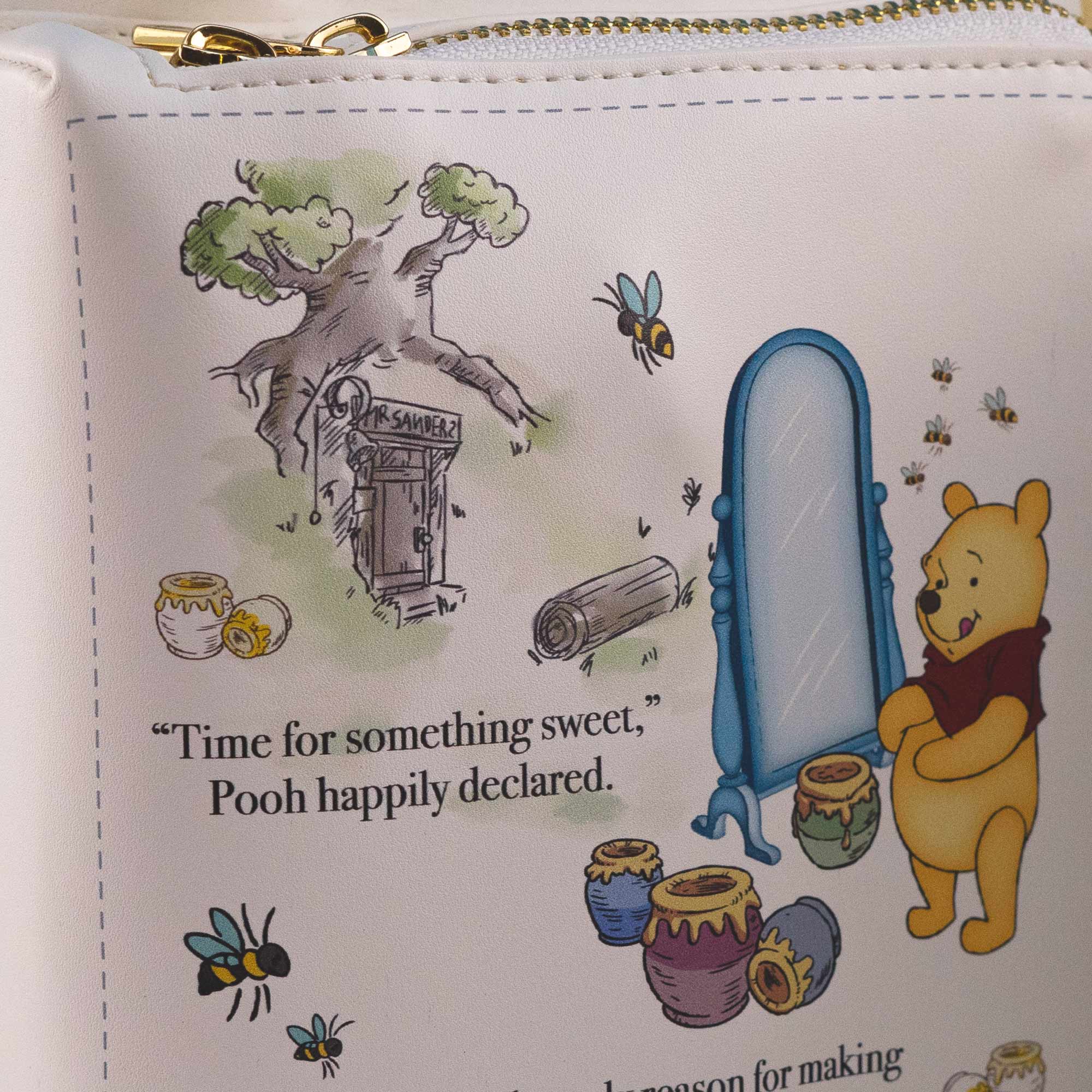 Loungefly x Disney Winnie the Pooh Book Convertible Crossbody Bag - Image 8