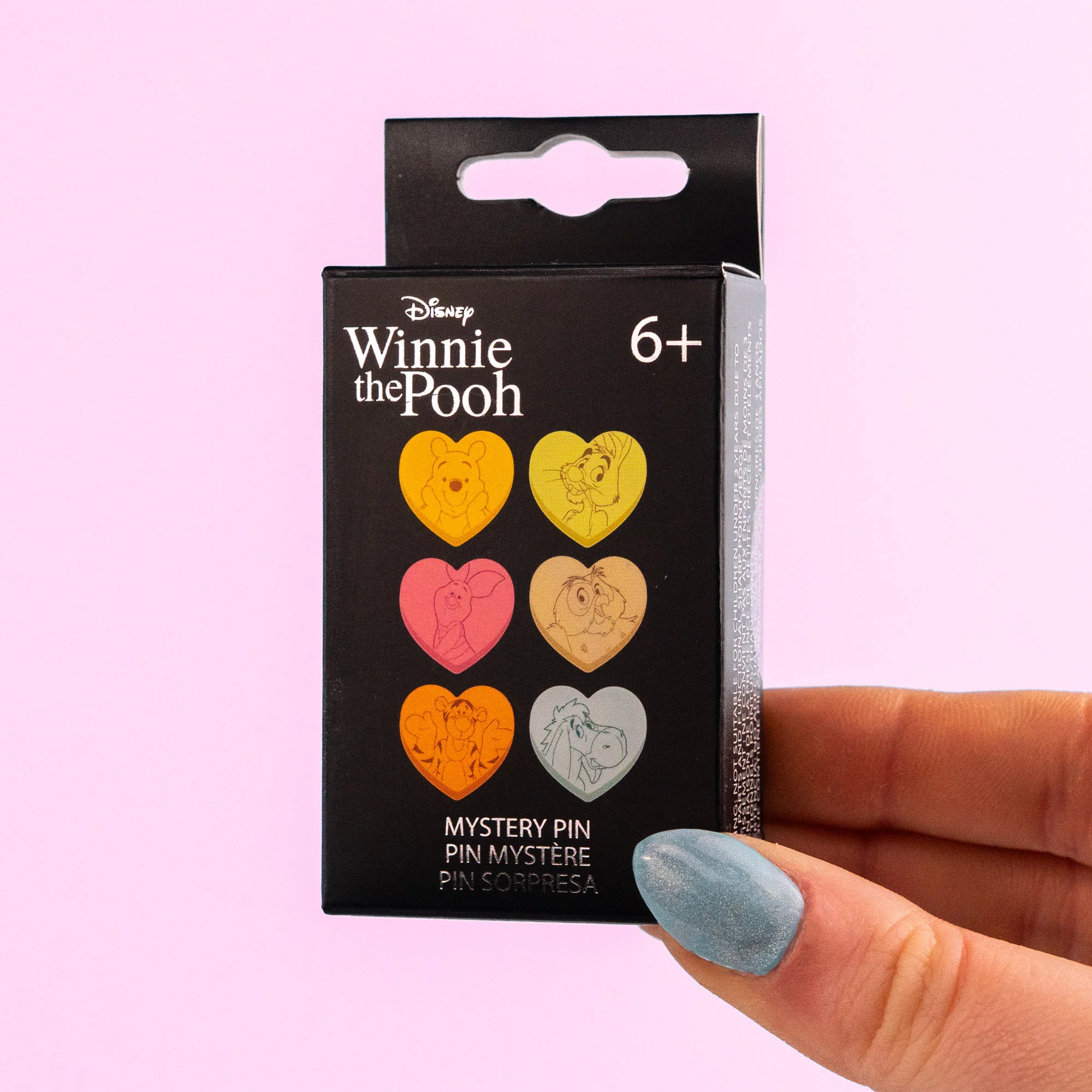 Loungefly x Disney Winnie the Pooh Candy Hearts Blind Box Mystery Pin - Image 2