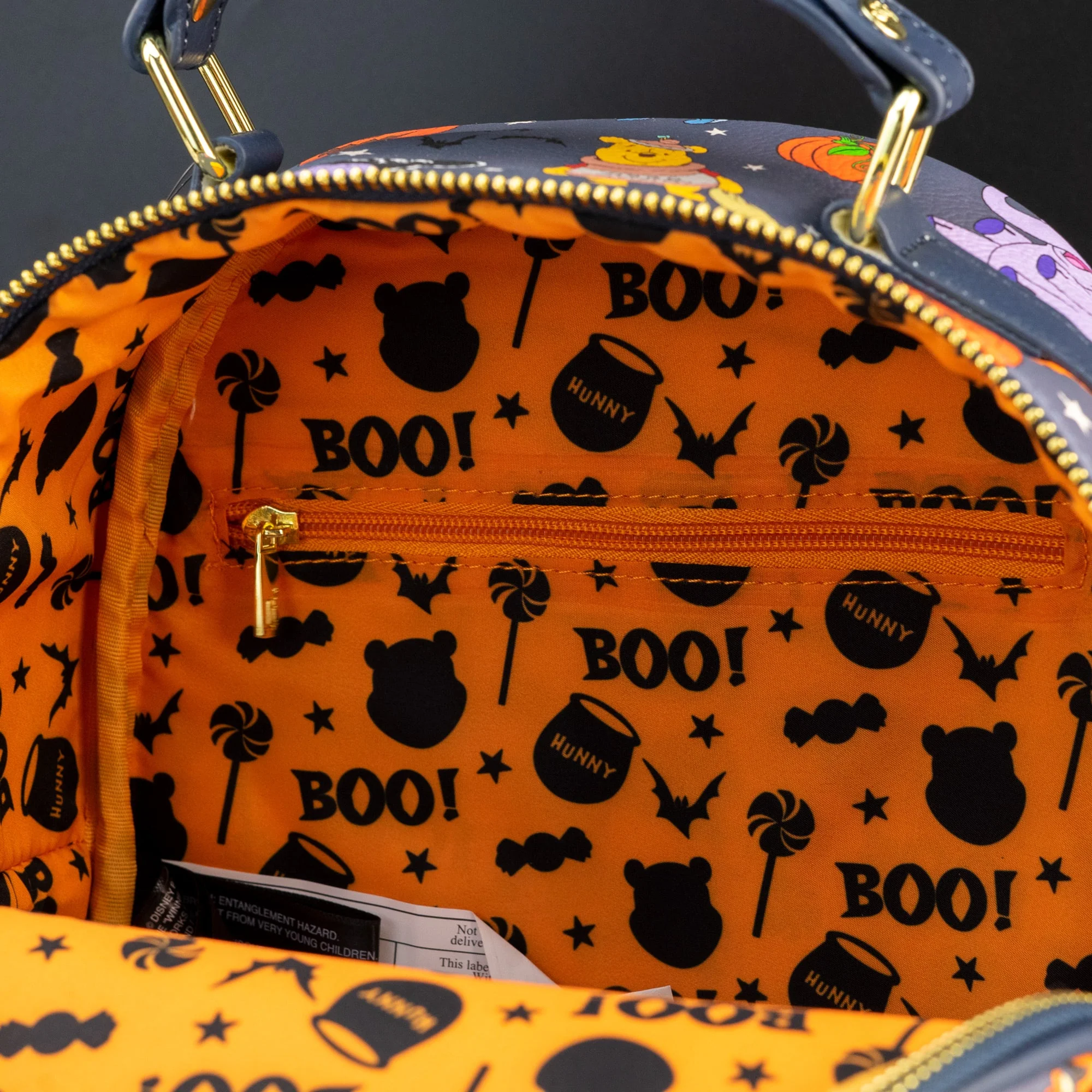Loungefly x Disney Winnie the Pooh Characters at Halloween AOP Mini Backpack - Image 5