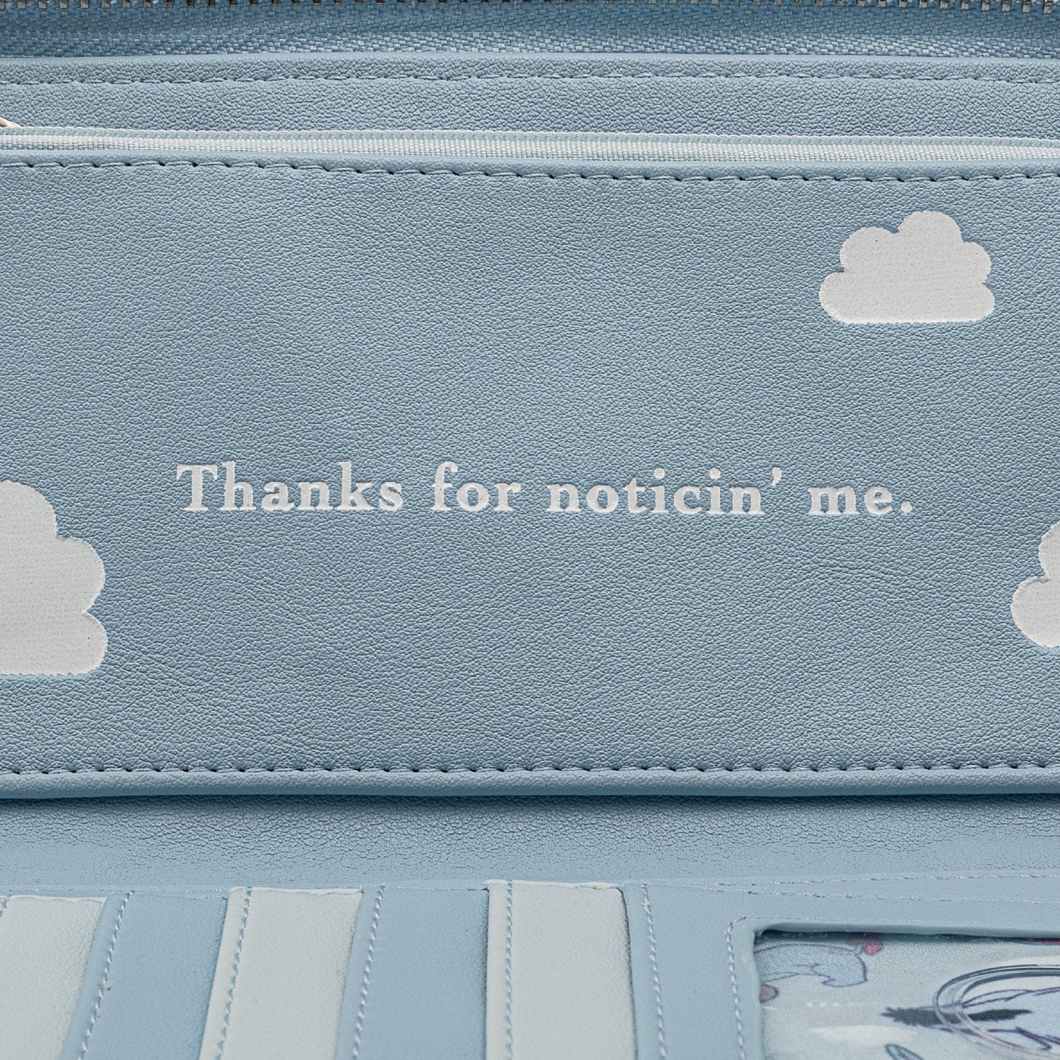 Loungefly x Disney Winnie the Pooh Eeyore All Over Print Purse - Image 5
