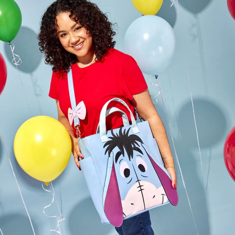 Loungefly x Disney Winnie the Pooh Eeyore Convertible Tote Bag - Image 2
