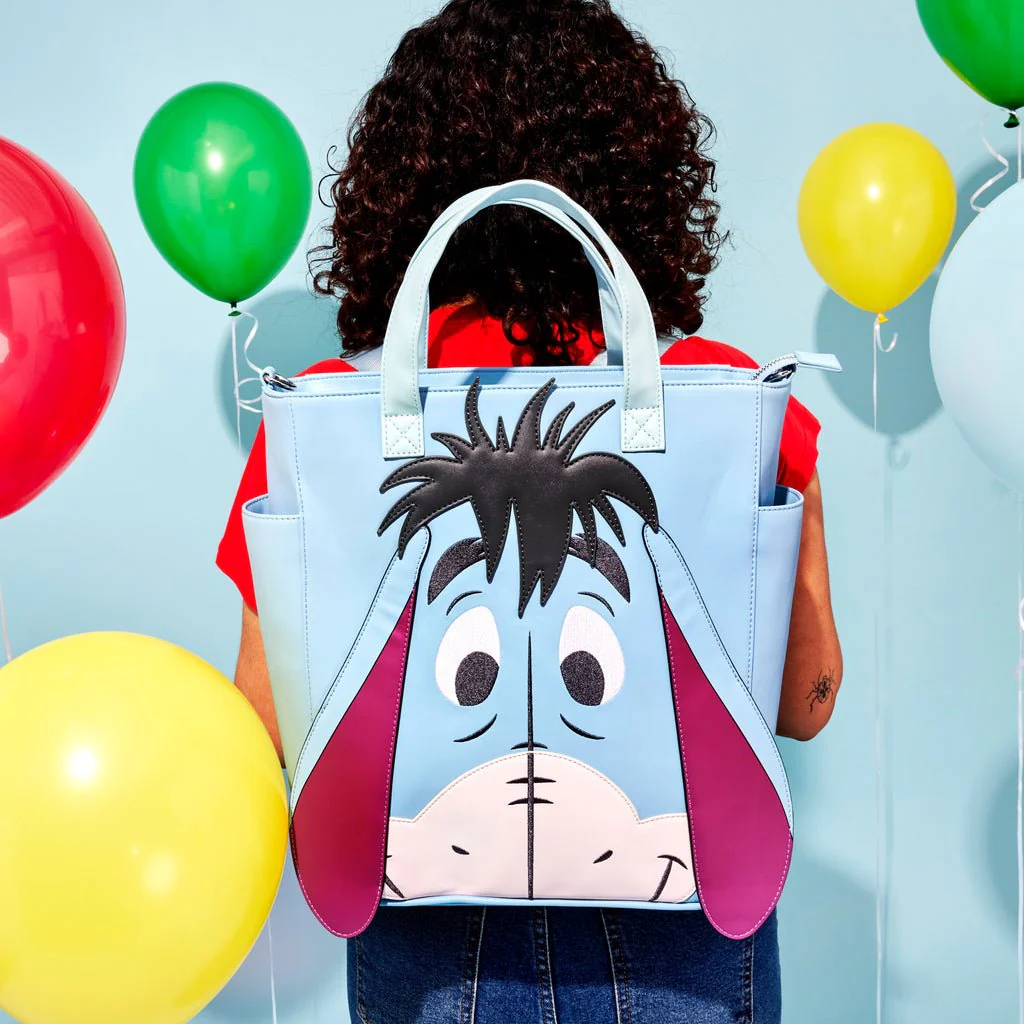 Loungefly x Disney Winnie the Pooh Eeyore Convertible Tote Bag - Image 3