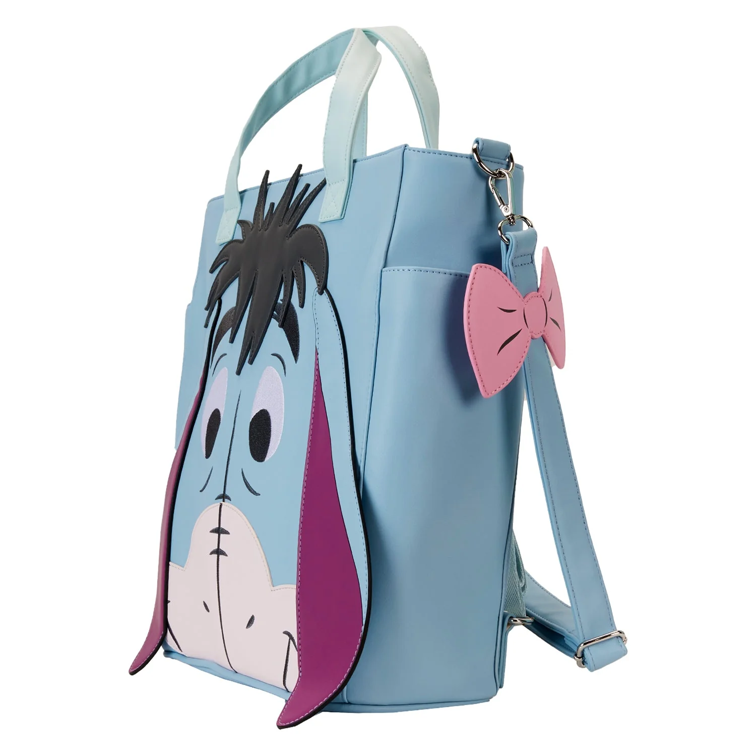 Loungefly x Disney Winnie the Pooh Eeyore Convertible Tote Bag - Image 4