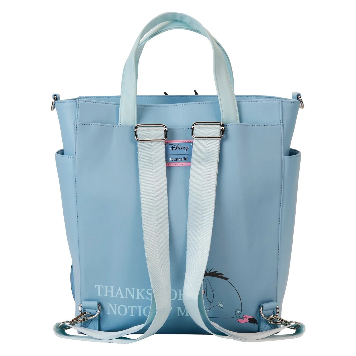 Loungefly x Disney Winnie the Pooh Eeyore Convertible Tote Bag - Image 6