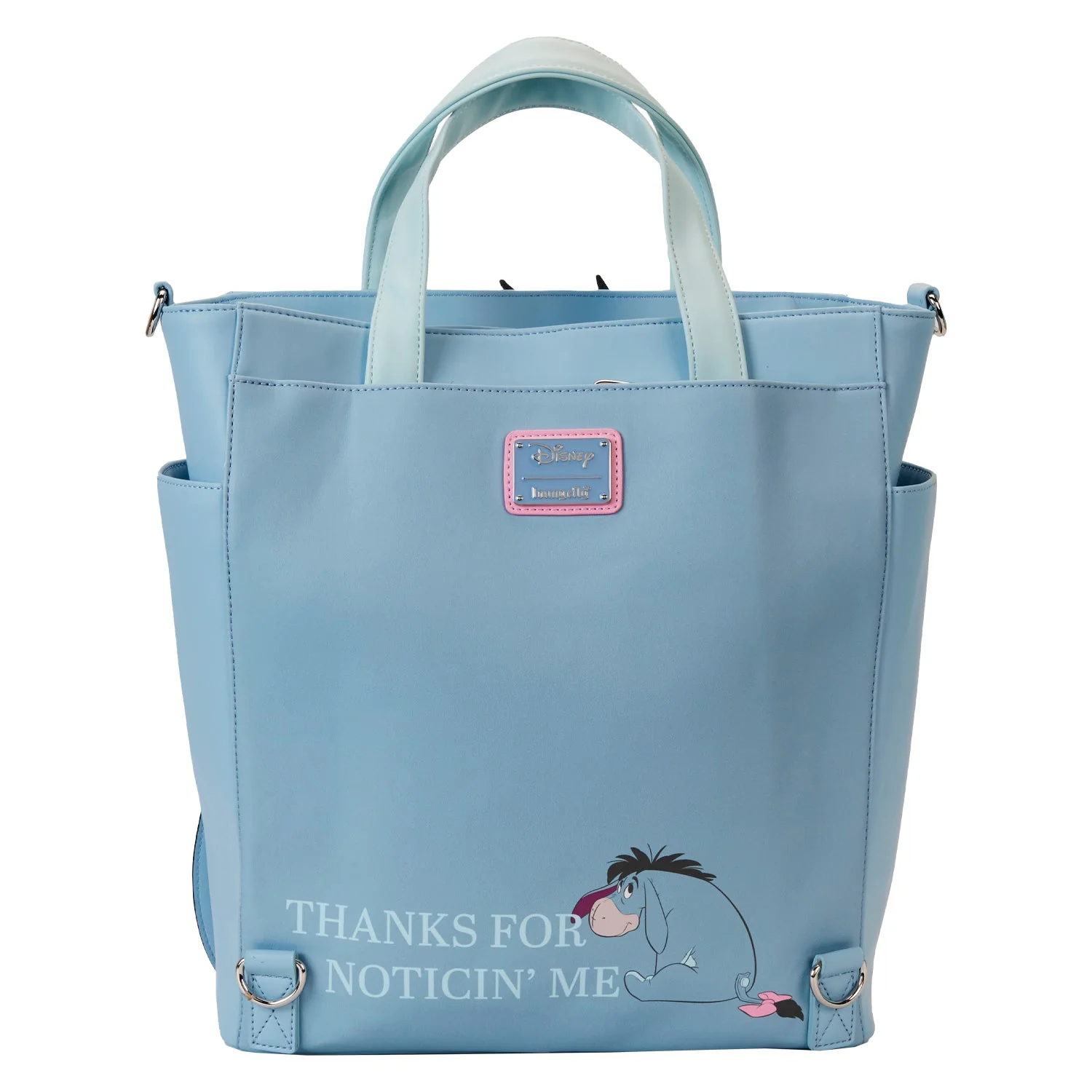 Loungefly x Disney Winnie the Pooh Eeyore Convertible Tote Bag - Image 7