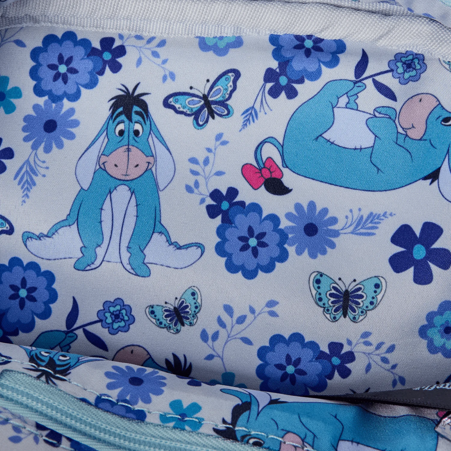 Loungefly x Disney Winnie The Pooh Eeyore Butterflies Crossbuddies Bag - Image 7