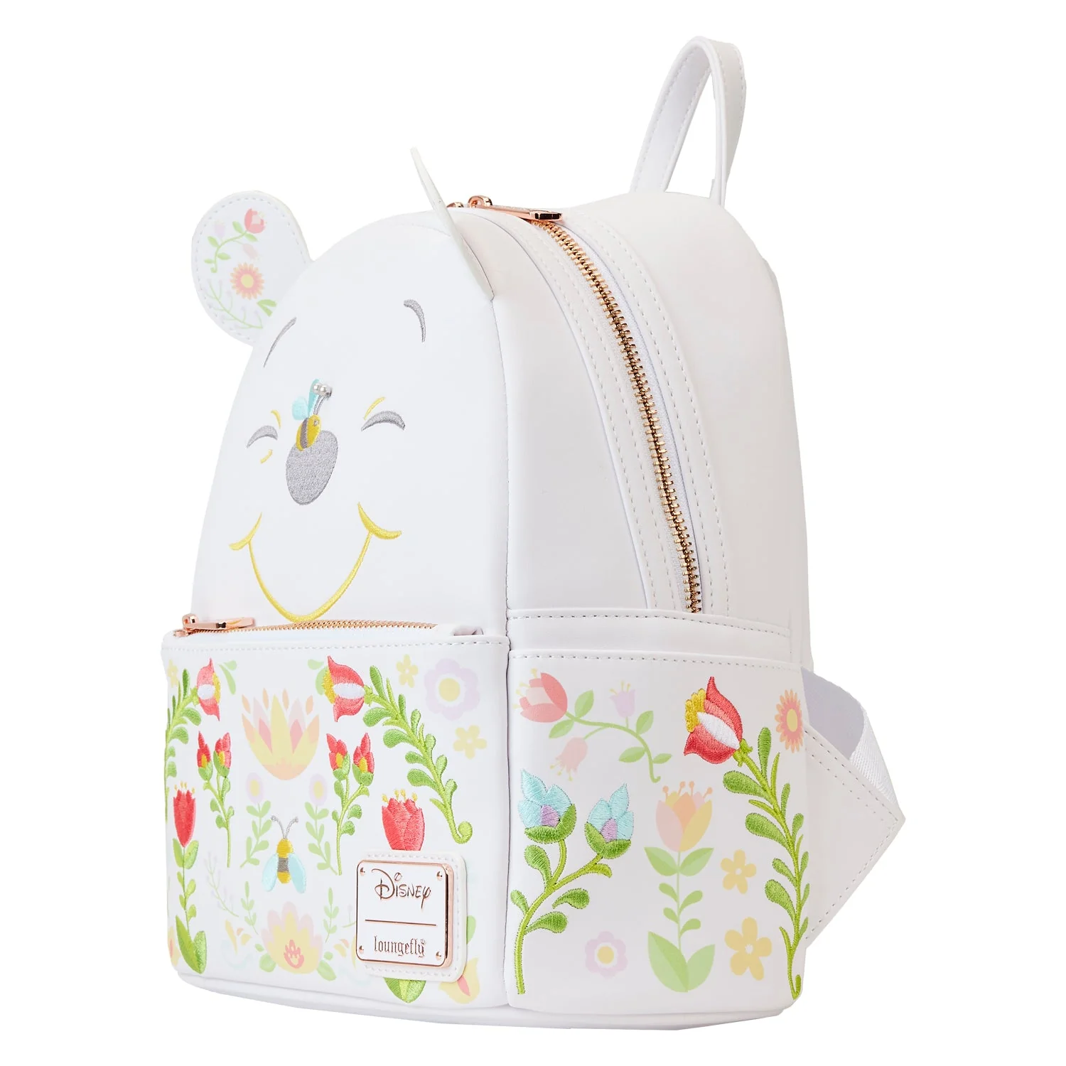 Loungefly x Disney Winnie the Pooh Floral Cosplay Mini Backpack - Image 2