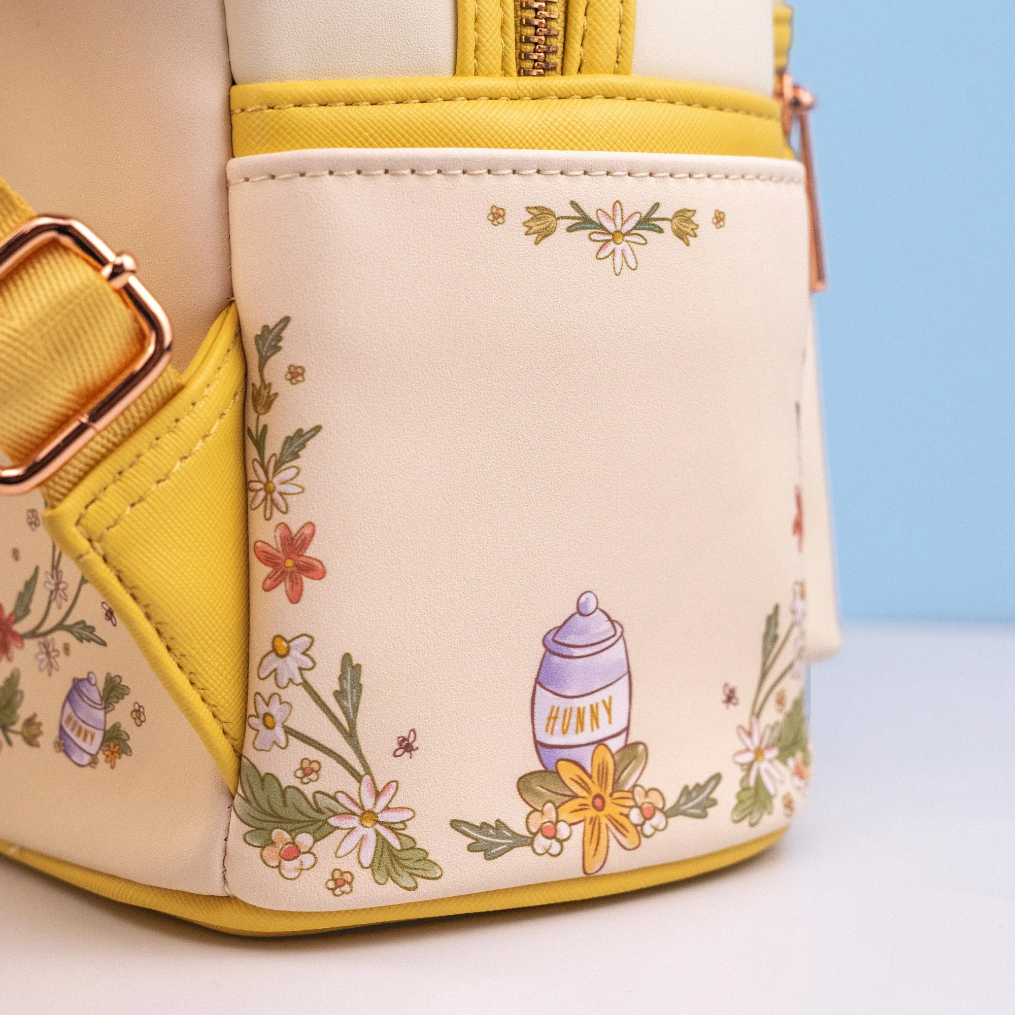 Loungefly x Disney Winnie the Pooh Floral Mini Backpack - Image 3