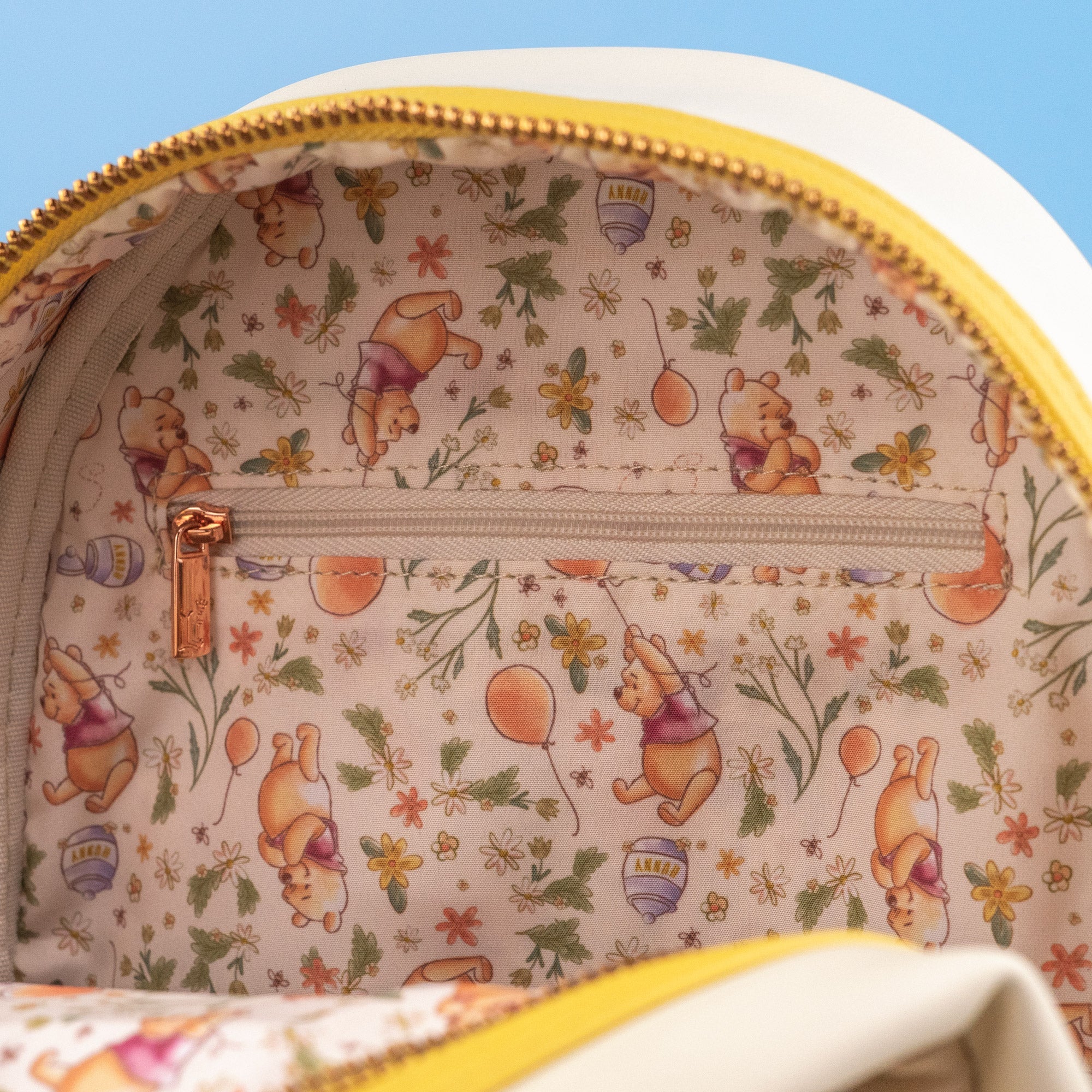Loungefly x Disney Winnie the Pooh Floral Mini Backpack - Image 8