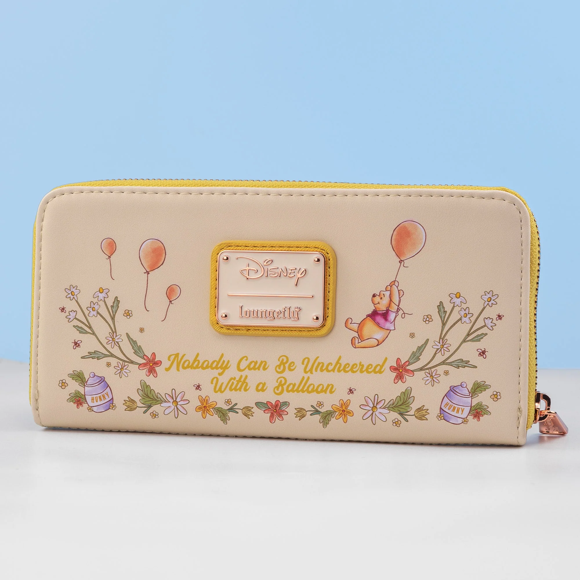Loungefly x Disney Winnie the Pooh Floral Zip Around Purse - Image 2