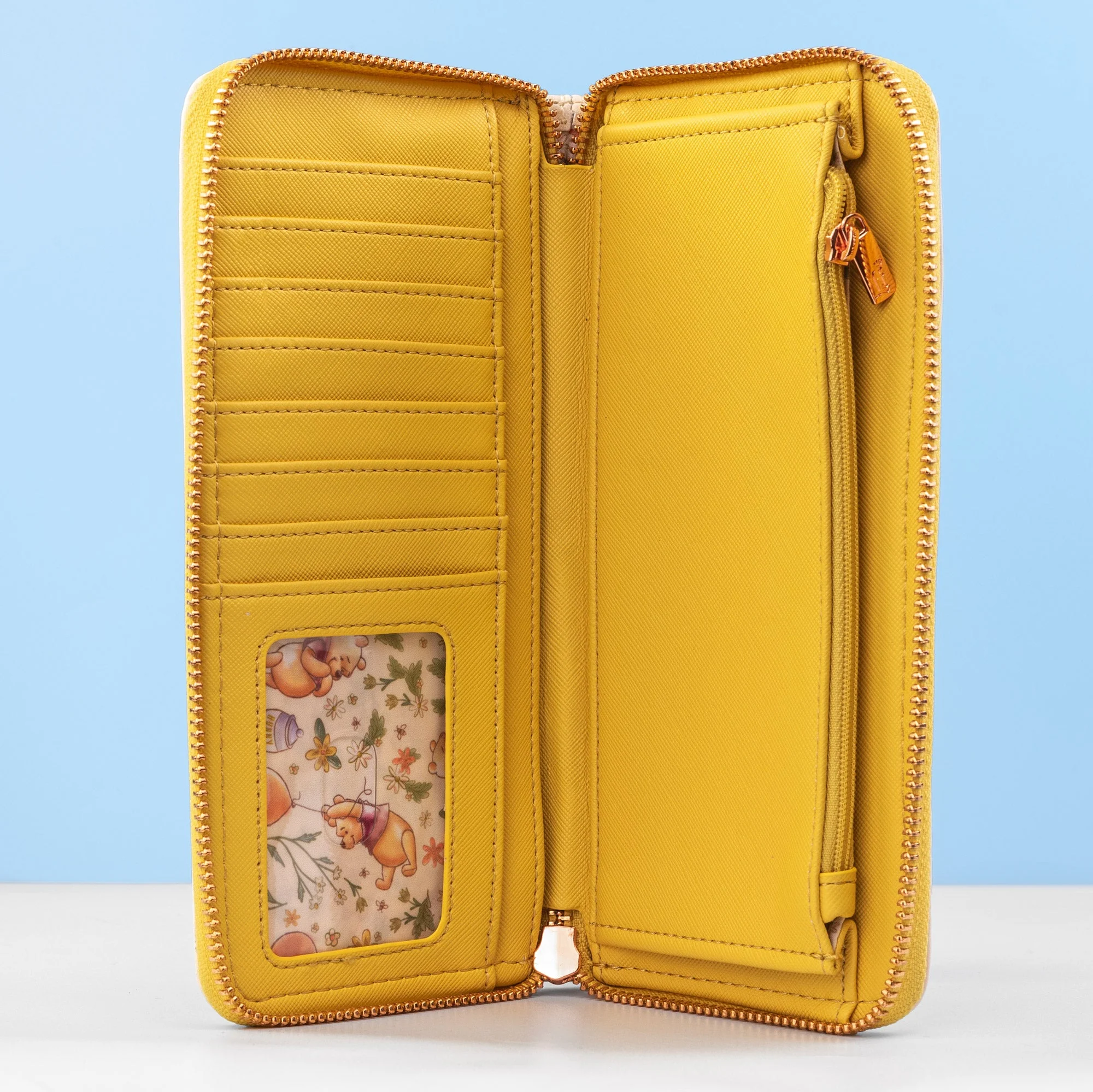 Loungefly x Disney Winnie the Pooh Floral Zip Around Purse - Image 3