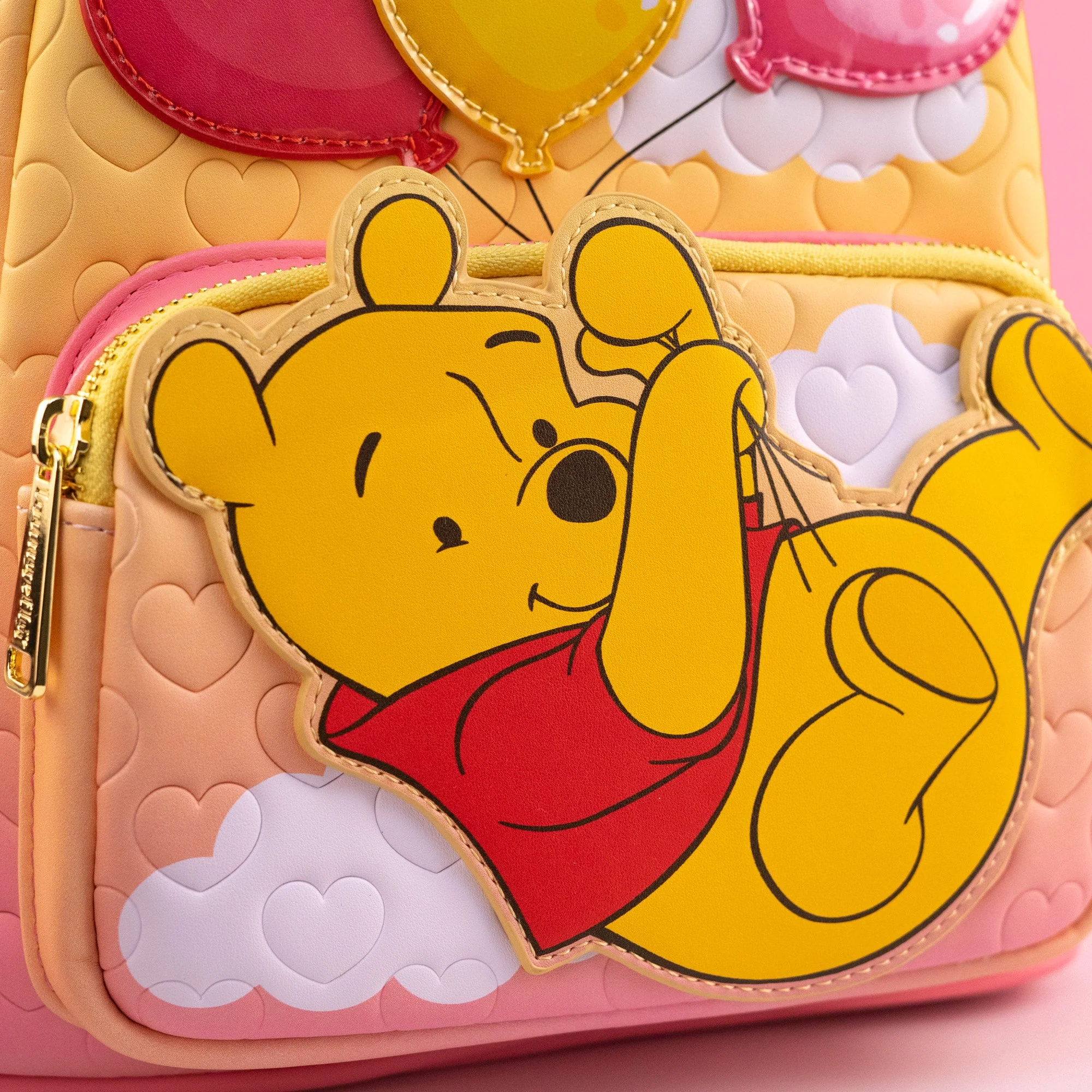 Loungefly x Disney Winnie the Pooh Heart Balloons Mini Backpack - Image 4