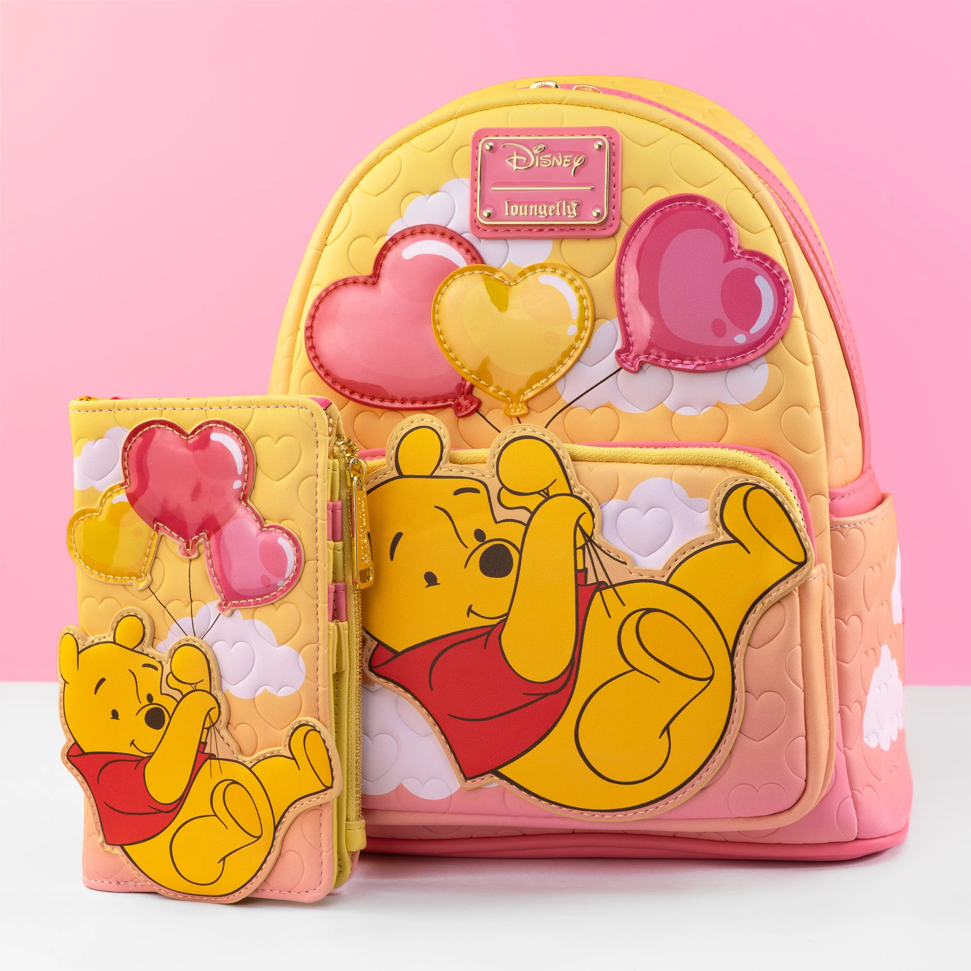 Loungefly x Disney Winnie the Pooh Heart Balloons Mini Backpack - Image 8