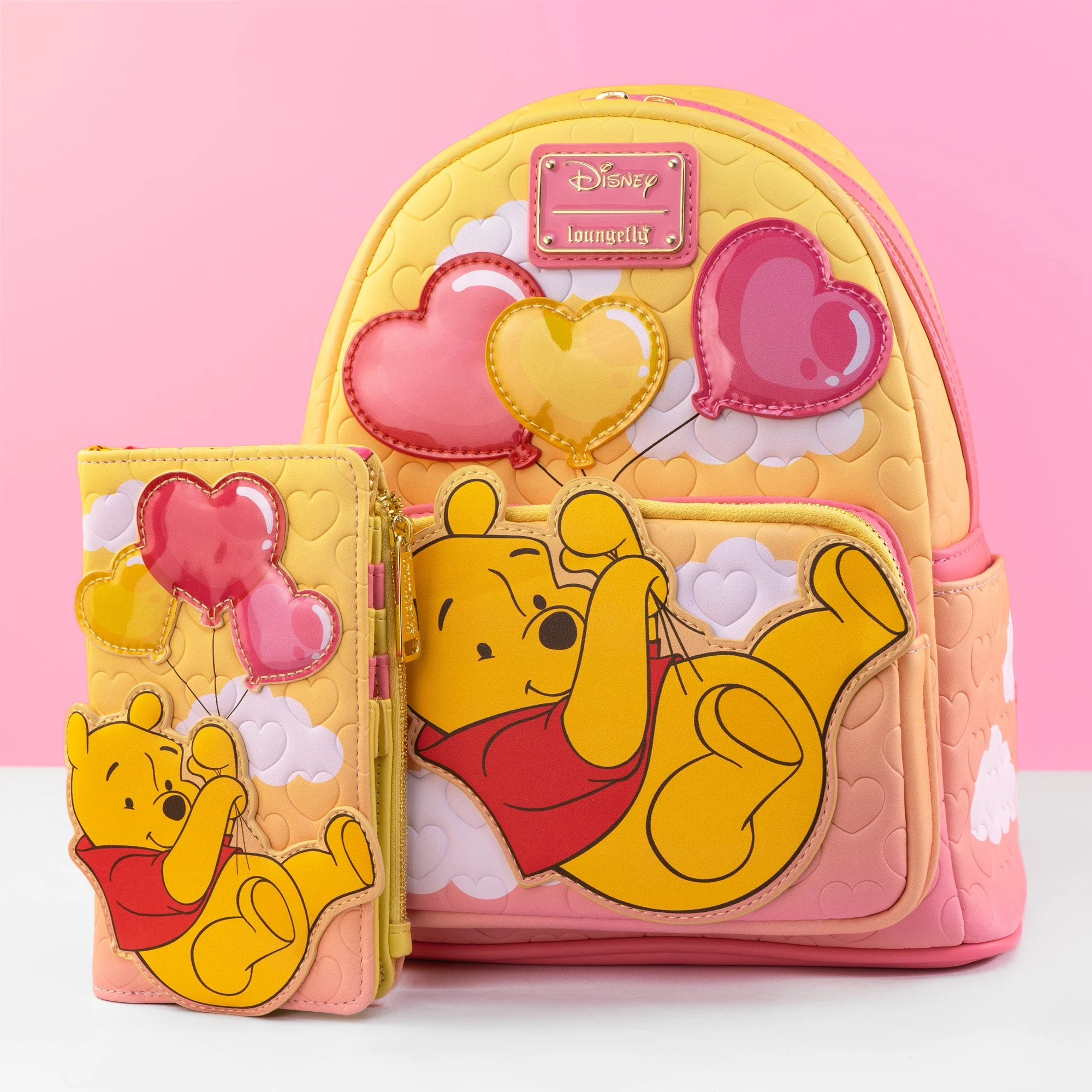 Loungefly x Disney Winnie the Pooh Heart Balloons Wallet - Image 3