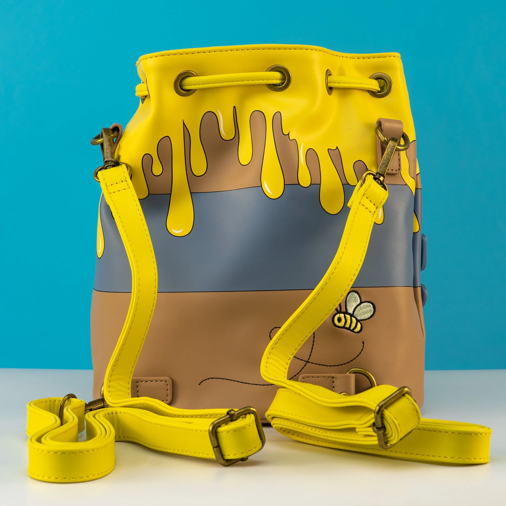 Loungefly x Disney Winnie the Pooh Honey Pot Convertible Mini Backpack - Image 2