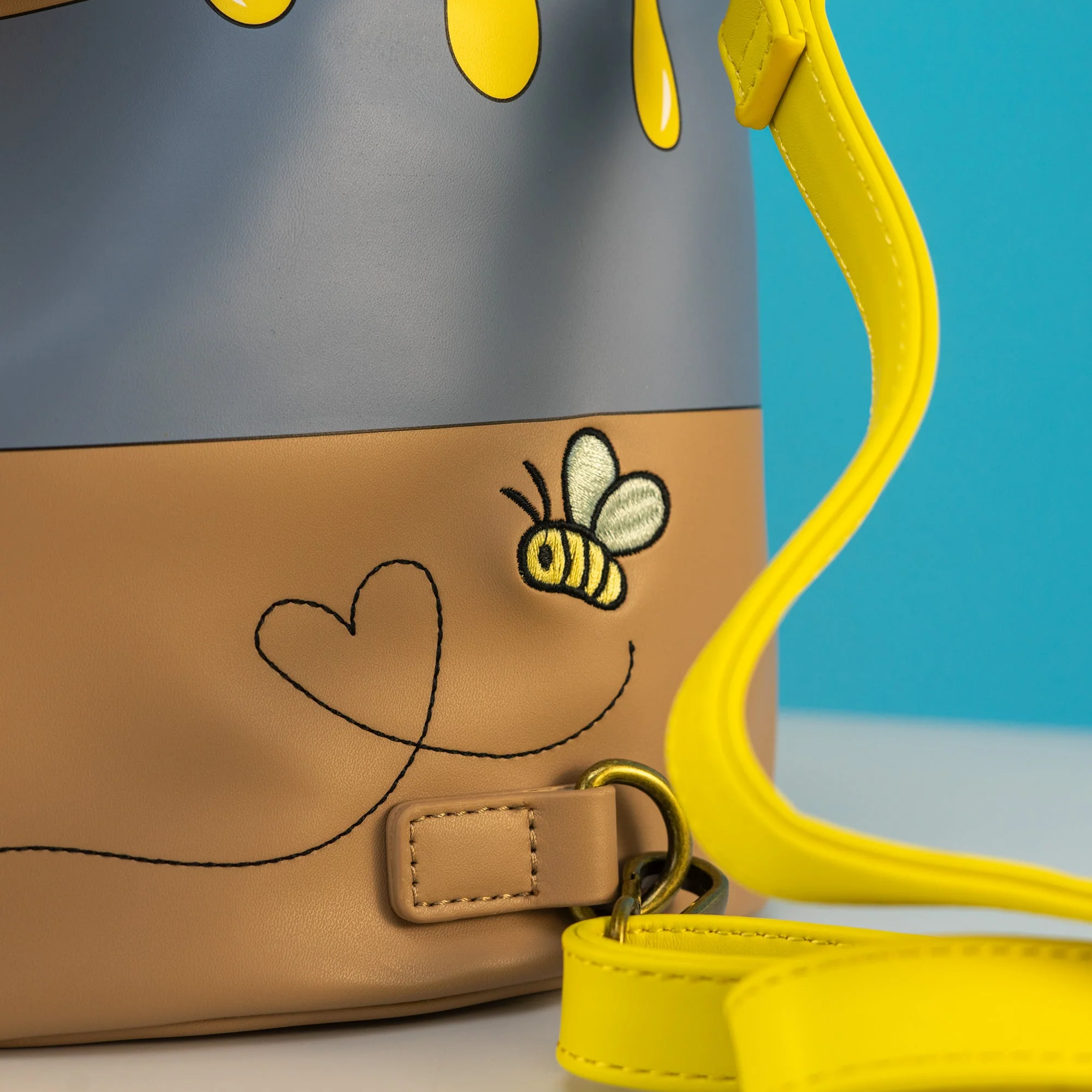 Loungefly x Disney Winnie the Pooh Honey Pot Convertible Mini Backpack - Image 3