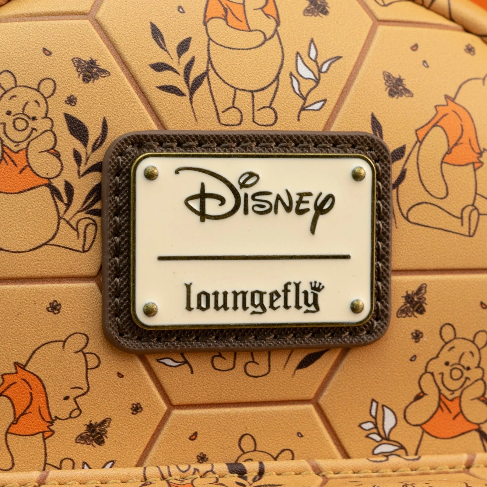 Loungefly x Disney Winnie the Pooh Honeycomb Mini Backpack - Image 2