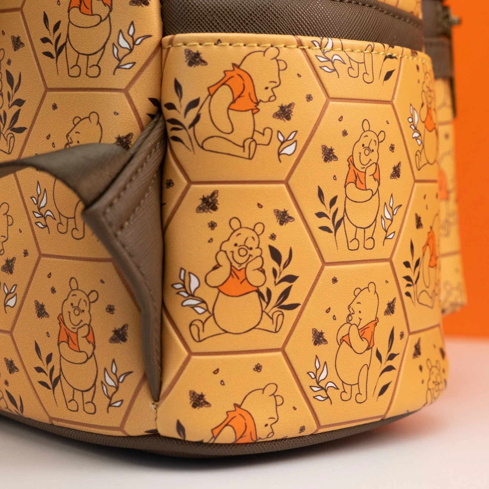 Loungefly x Disney Winnie the Pooh Honeycomb Mini Backpack - Image 4