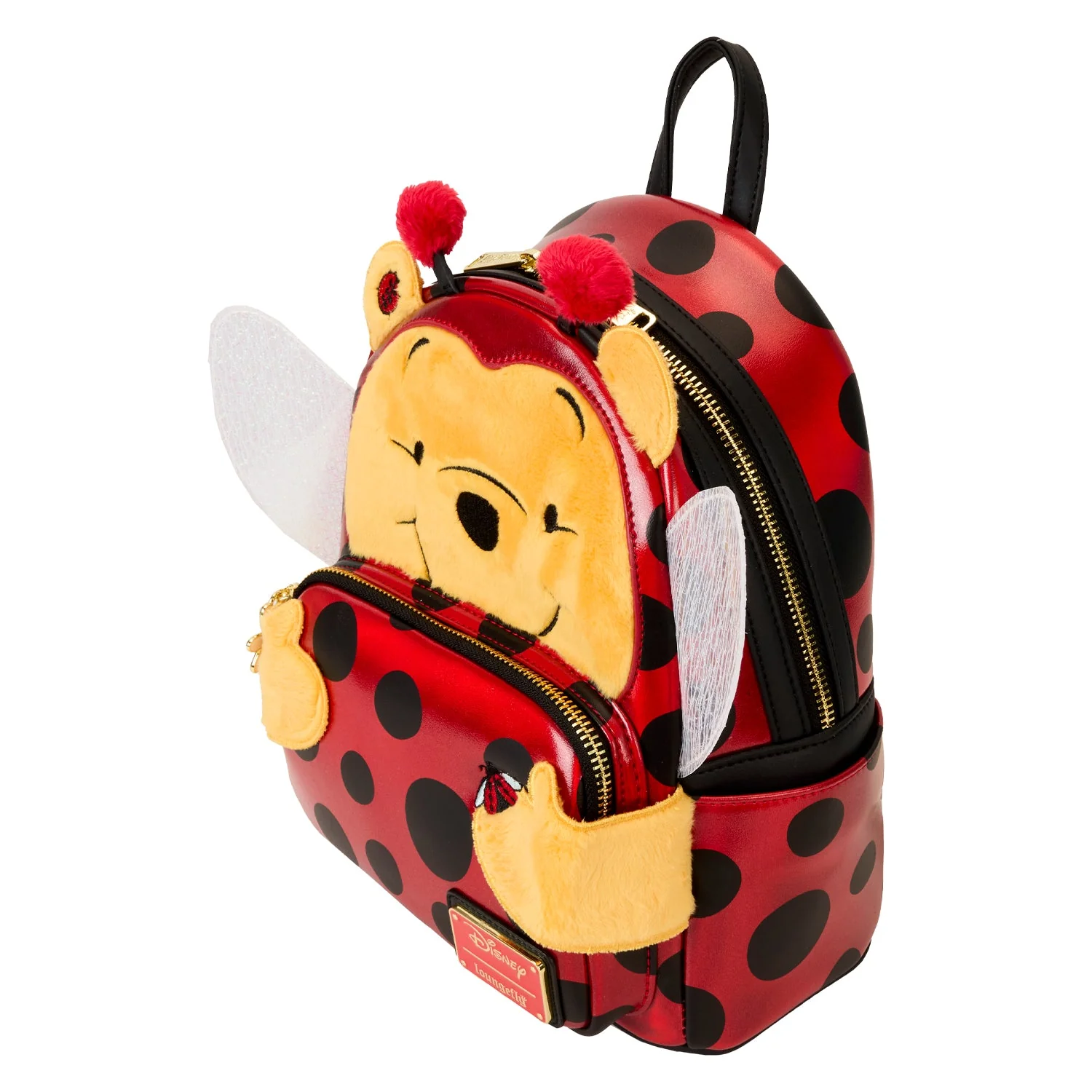 Loungefly x Disney Winnie the Pooh Ladybug Pooh Cosplay Mini Backpack - Image 3