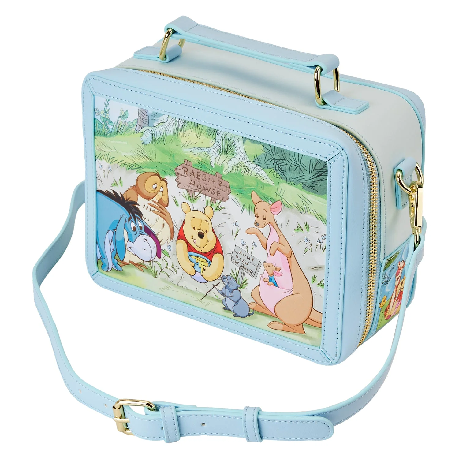 Loungefly x Disney Winnie the Pooh Lunchbox Crossbody Bag - Image 3