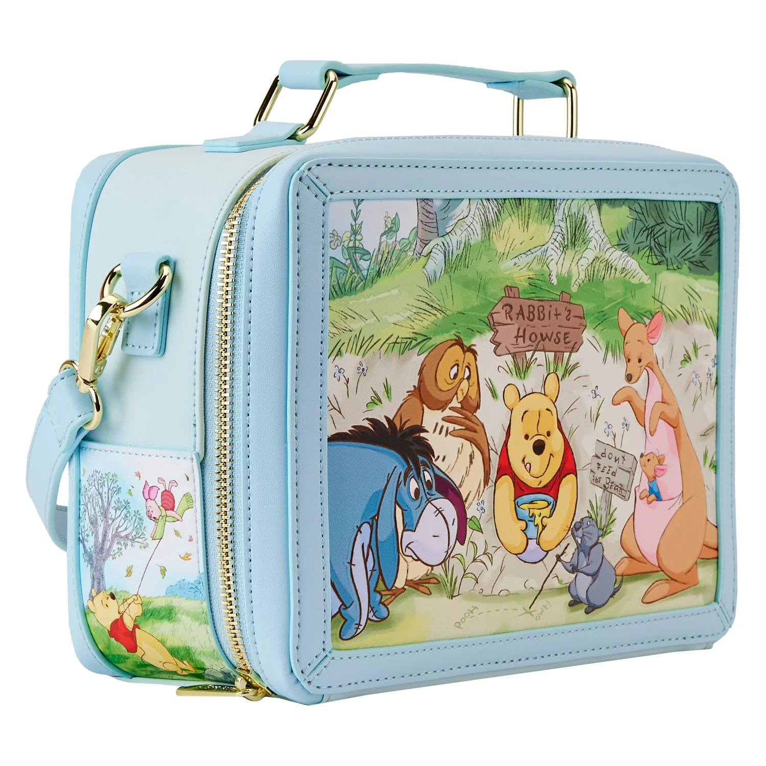 Loungefly x Disney Winnie the Pooh Lunchbox Crossbody Bag - Image 4