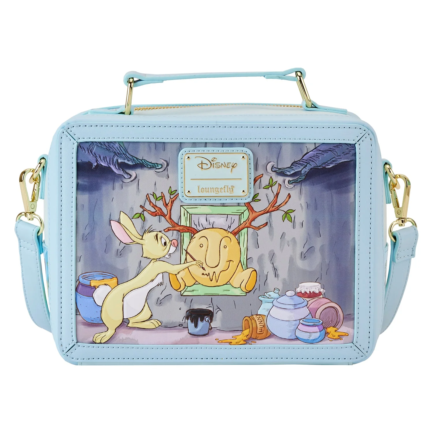 Loungefly x Disney Winnie the Pooh Lunchbox Crossbody Bag - Image 5