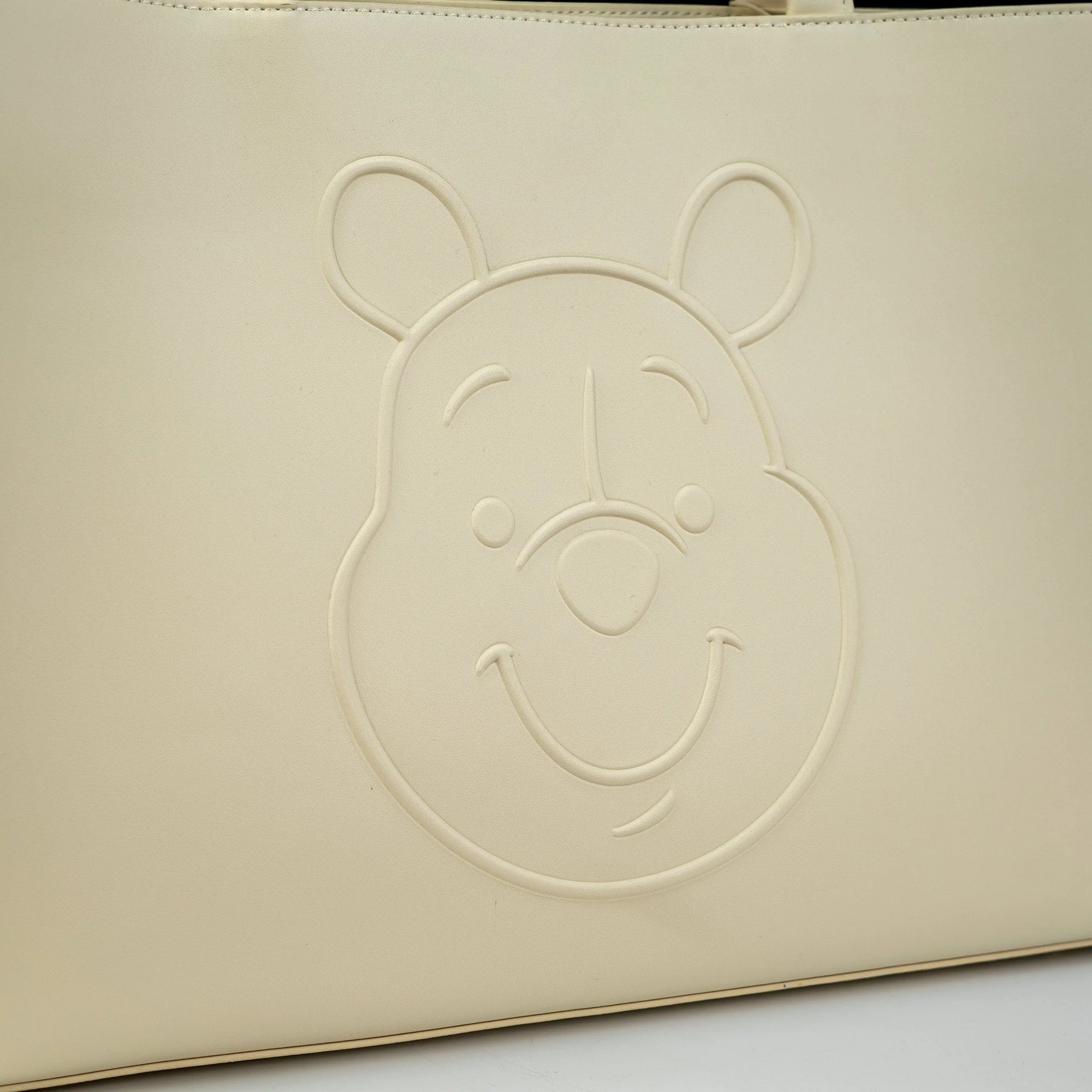 Loungefly x Disney Winnie the Pooh Minimal Cream Crossbody Tote Handbag - Image 3