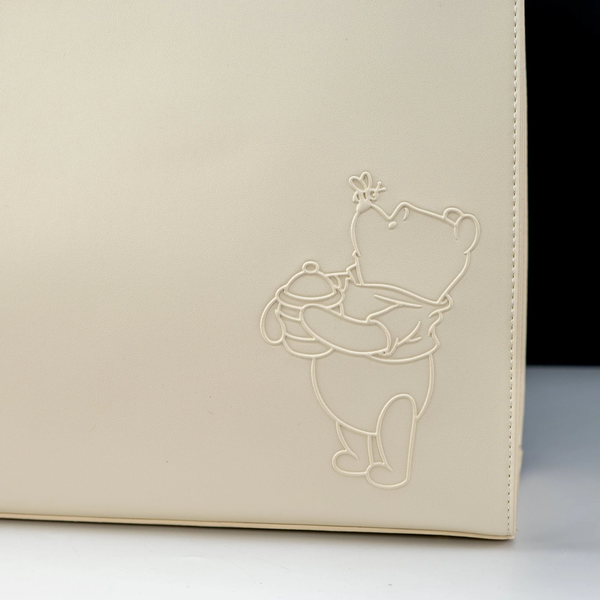 Loungefly x Disney Winnie the Pooh Minimal Cream Crossbody Tote Handbag - Image 6