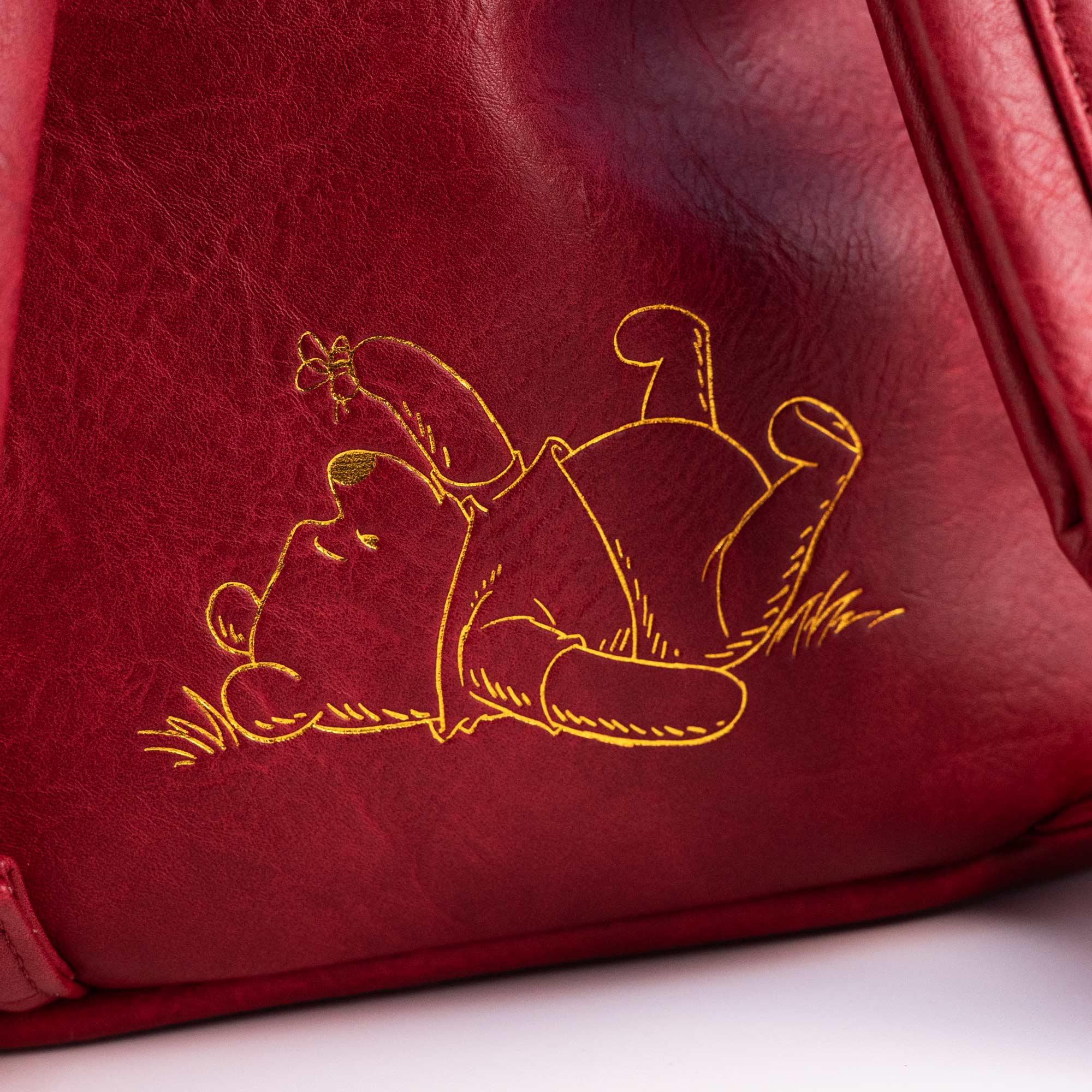 Loungefly x Disney Winnie the Pooh Minimalist Quilted Honeycomb Mini Backpack - Image 4