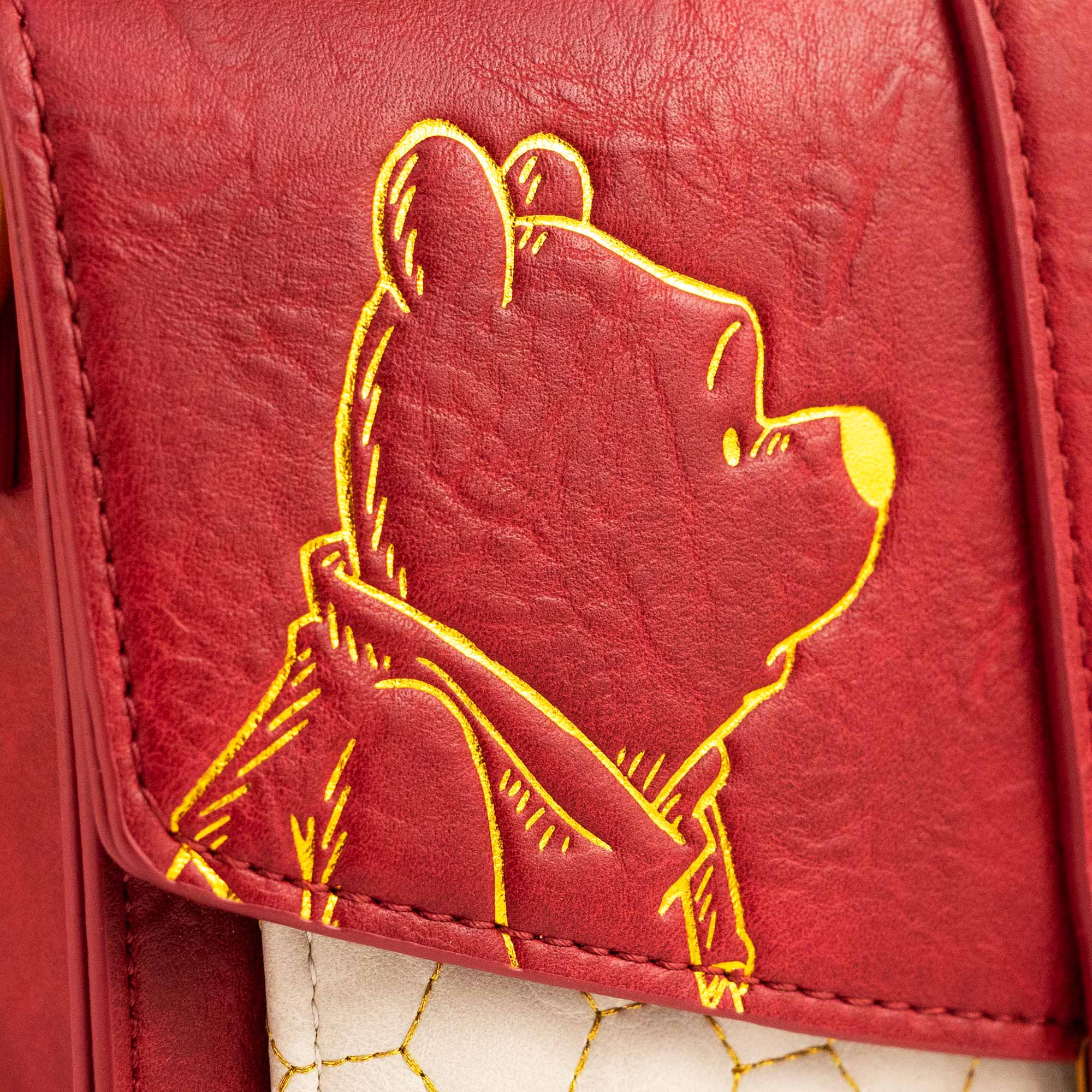 Loungefly x Disney Winnie the Pooh Minimalist Honeycomb Quilted Handbag - Image 4