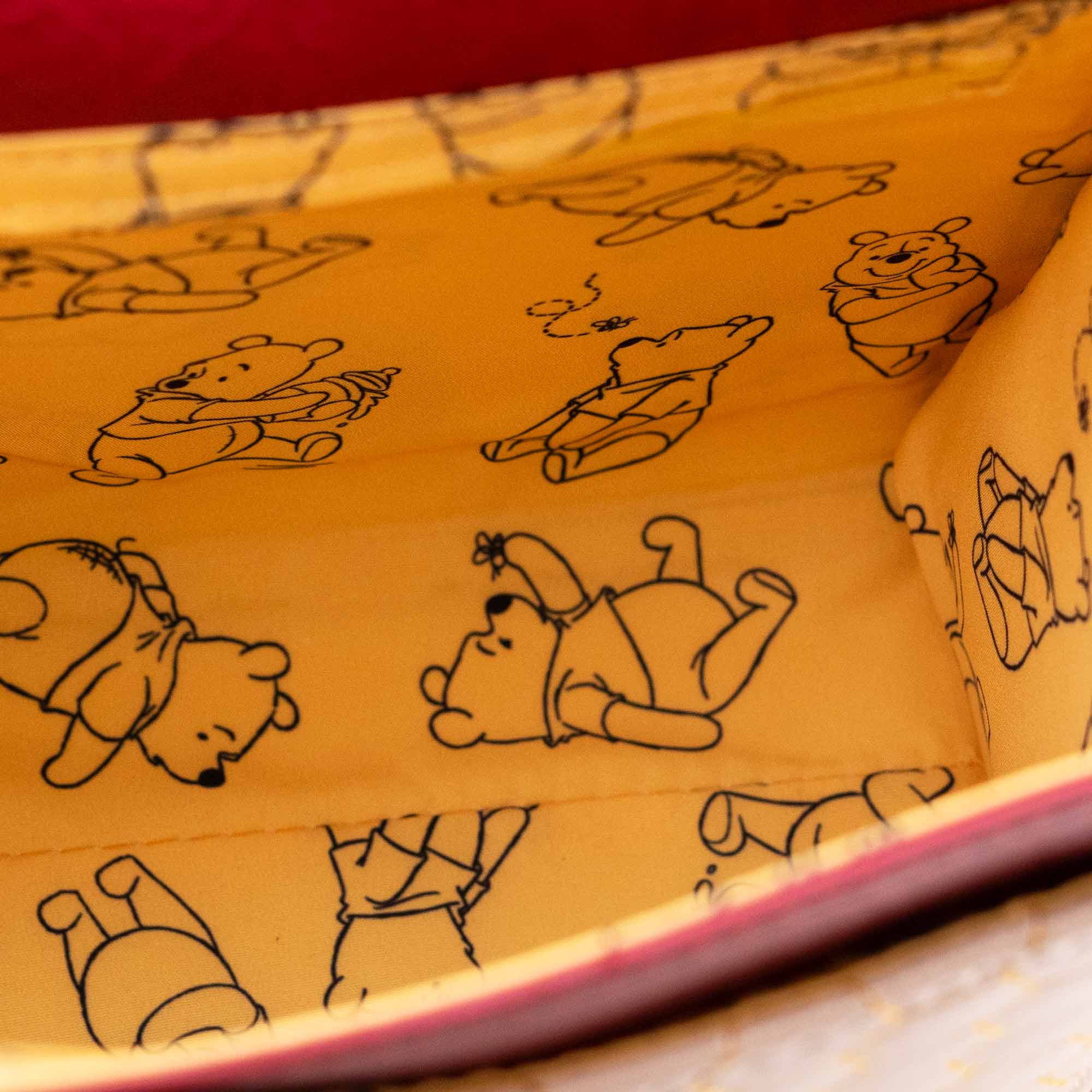 Loungefly x Disney Winnie the Pooh Minimalist Honeycomb Quilted Handbag - Image 7