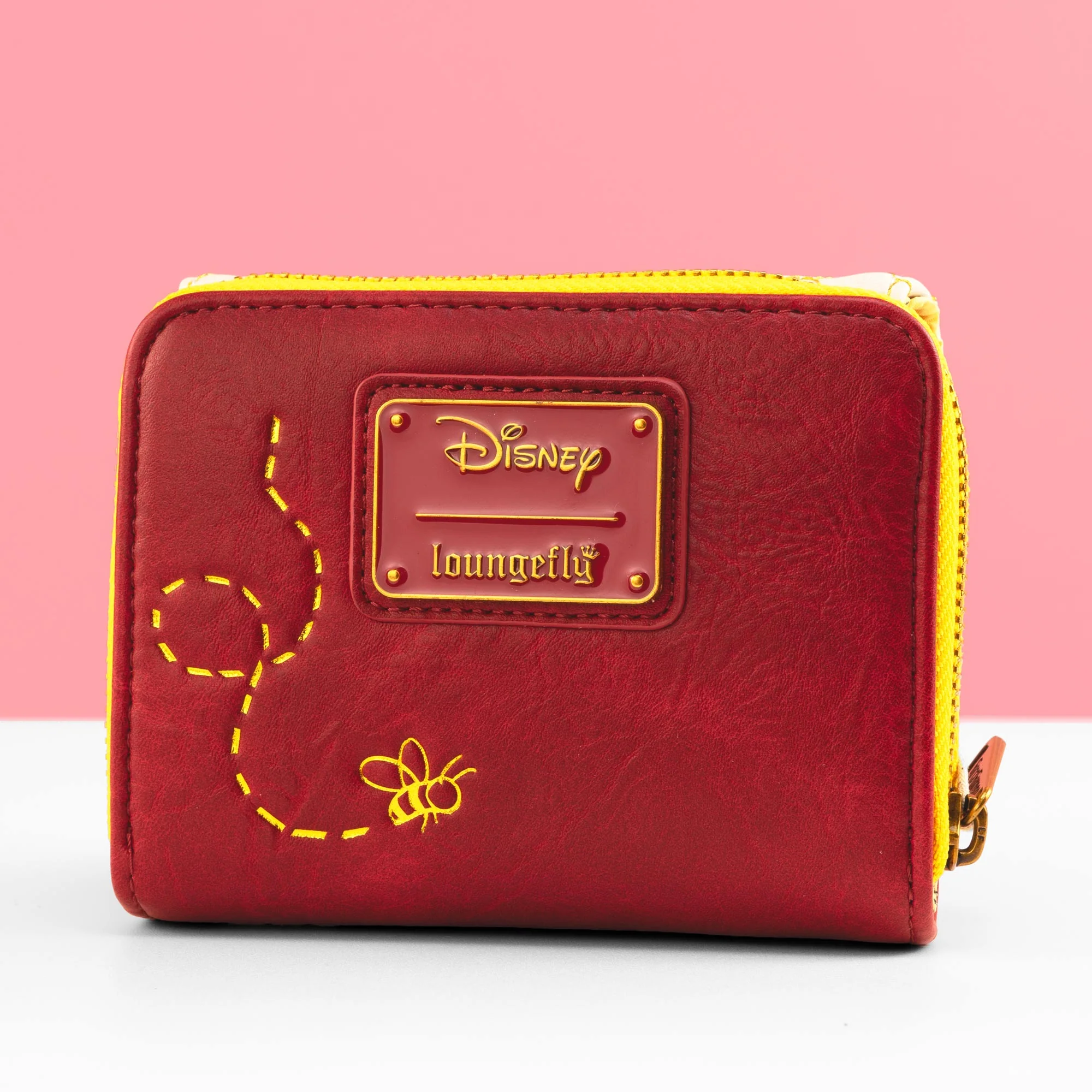 Loungefly x Disney Winnie the Pooh Minimalist Honeycomb Quilted Wallet - Image 2