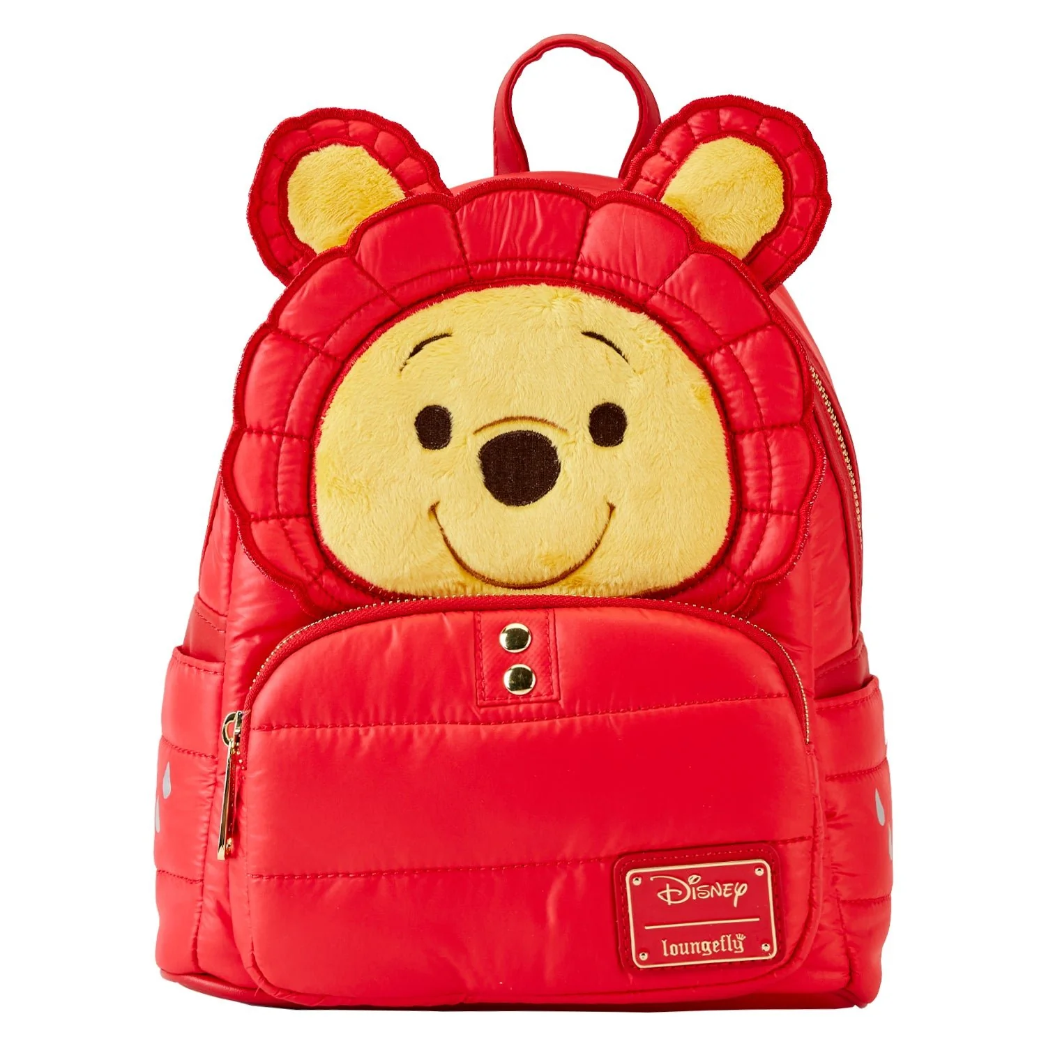 Loungefly x Disney Winnie the Pooh Puffer Jacket Cosplay Mini Backpack - Image 2