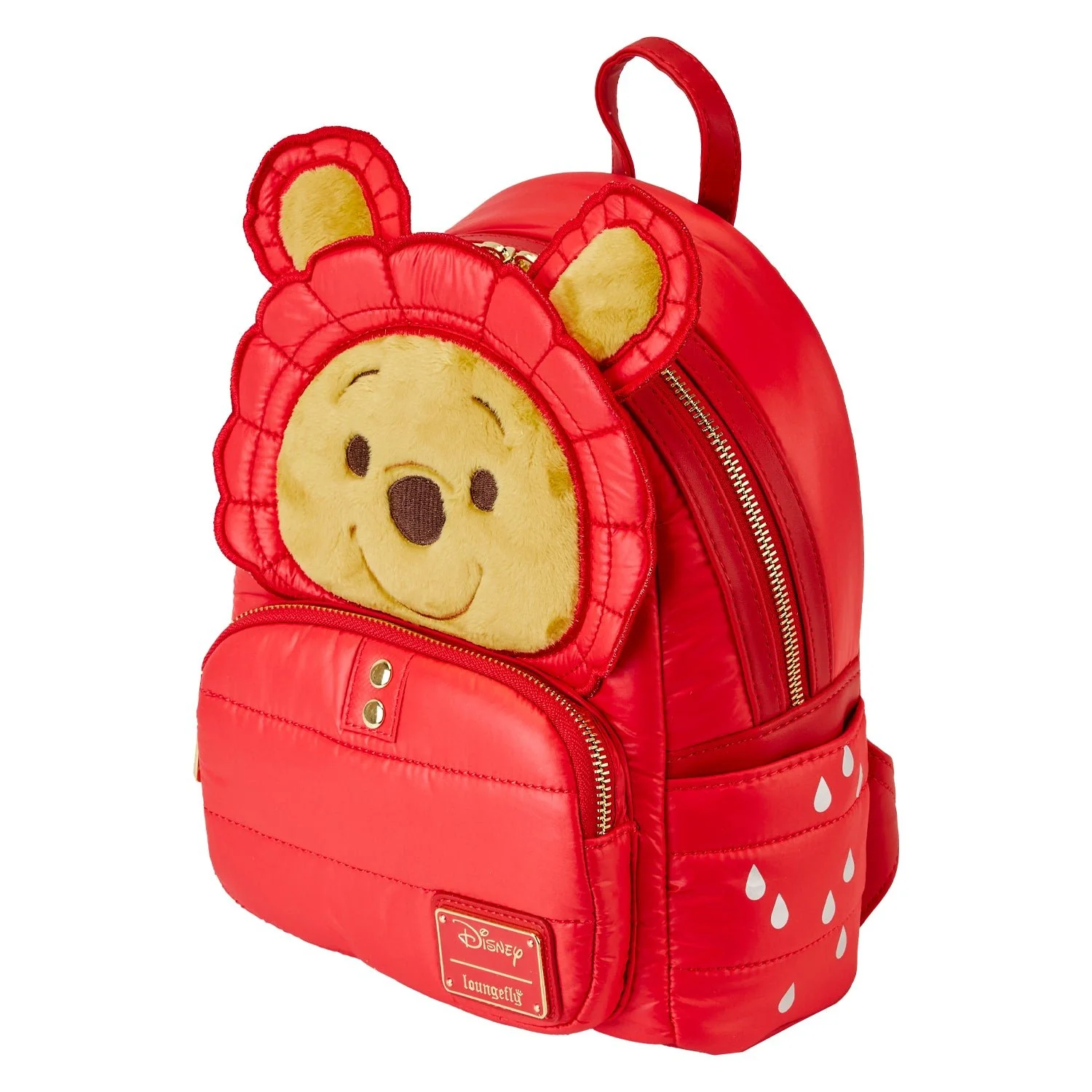 Loungefly x Disney Winnie the Pooh Puffer Jacket Cosplay Mini Backpack - Image 4