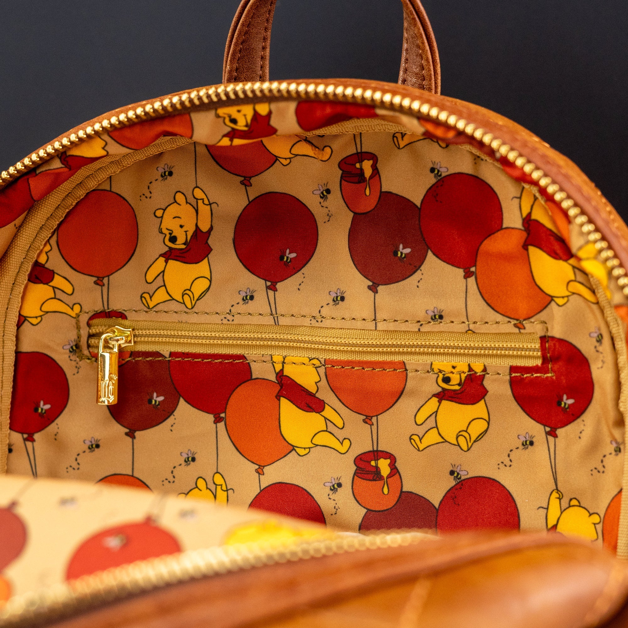 Loungefly x Disney Winnie the Pooh Quilted Mini Backpack - Image 7