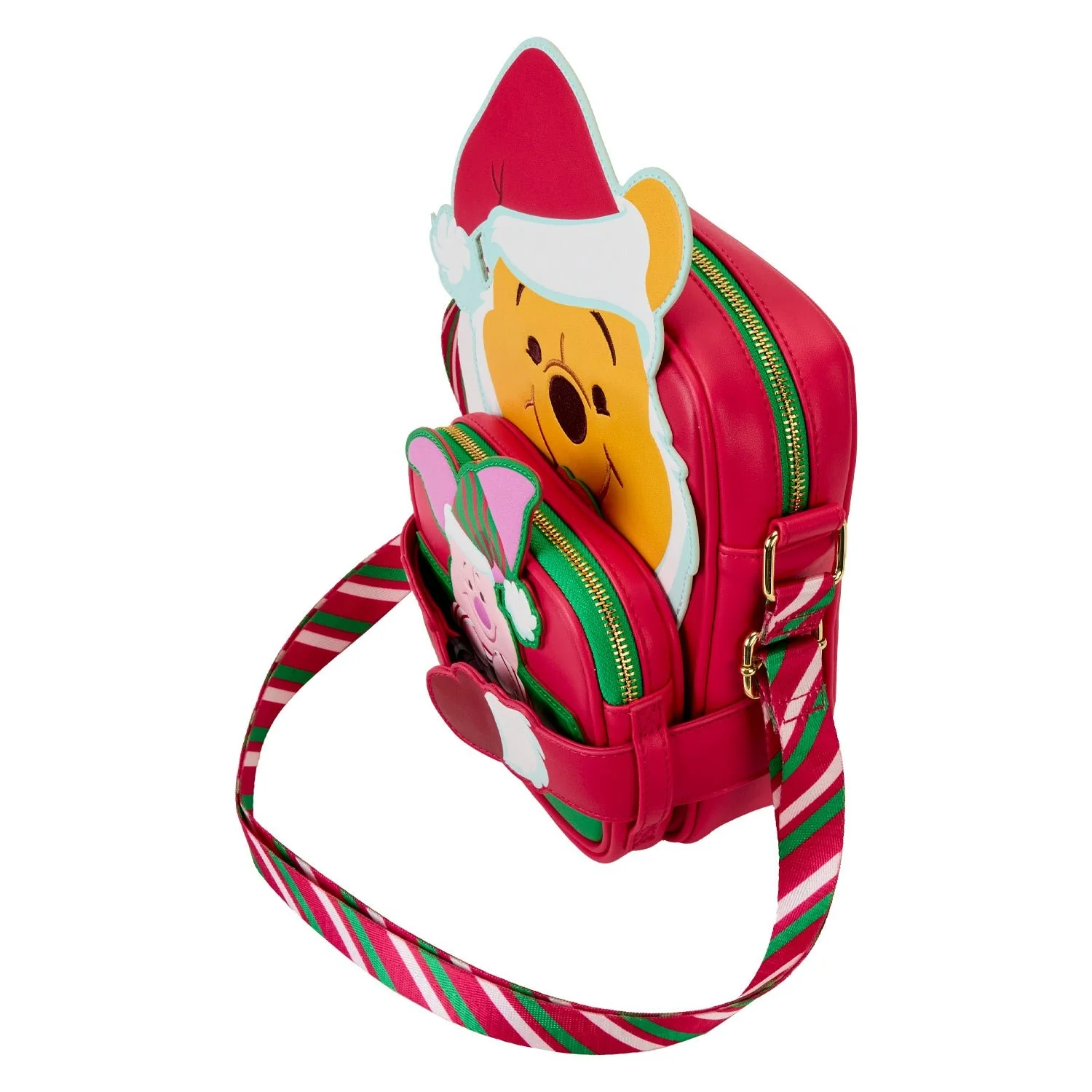 Loungefly x Disney Winnie the Pooh Santa Pooh Crossbuddies Bag - Image 5