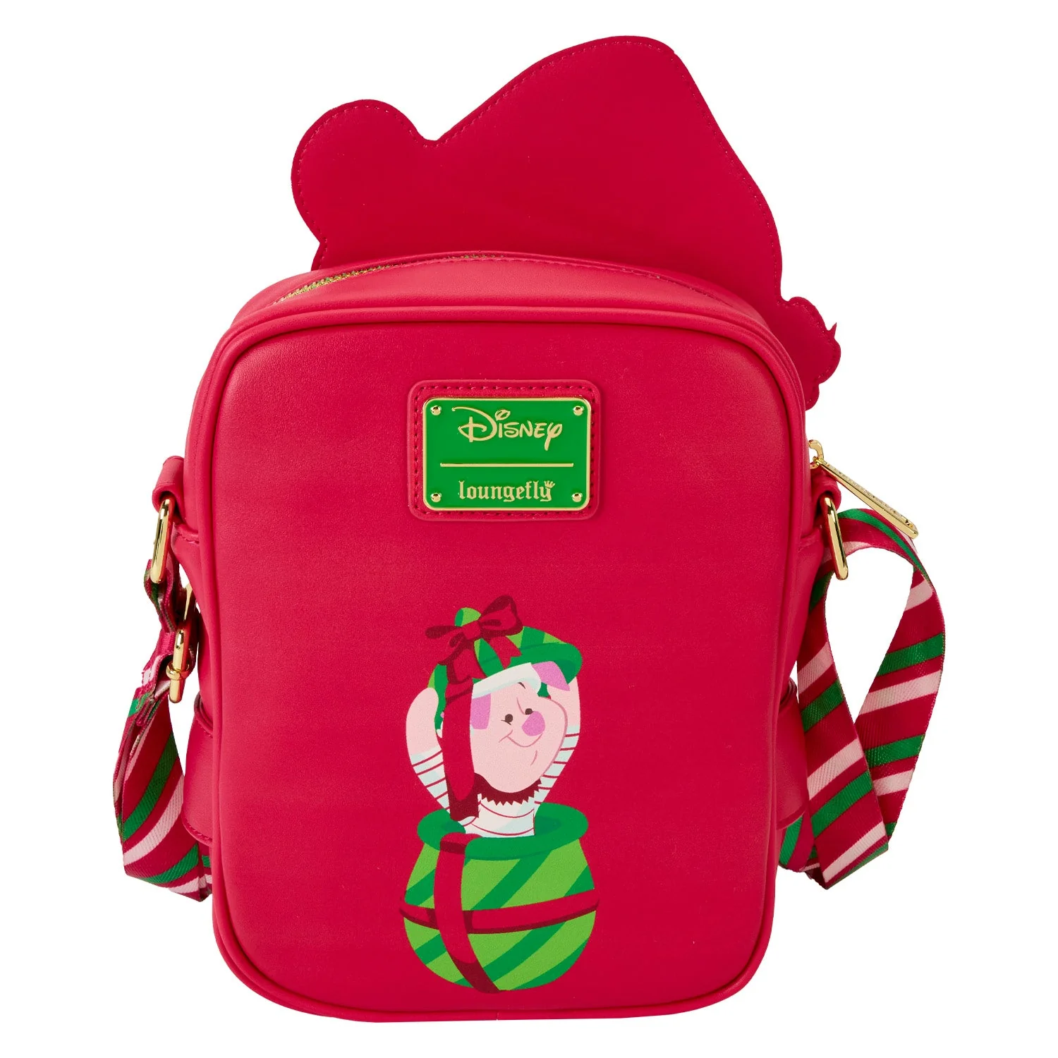 Loungefly x Disney Winnie the Pooh Santa Pooh Crossbuddies Bag - Image 6