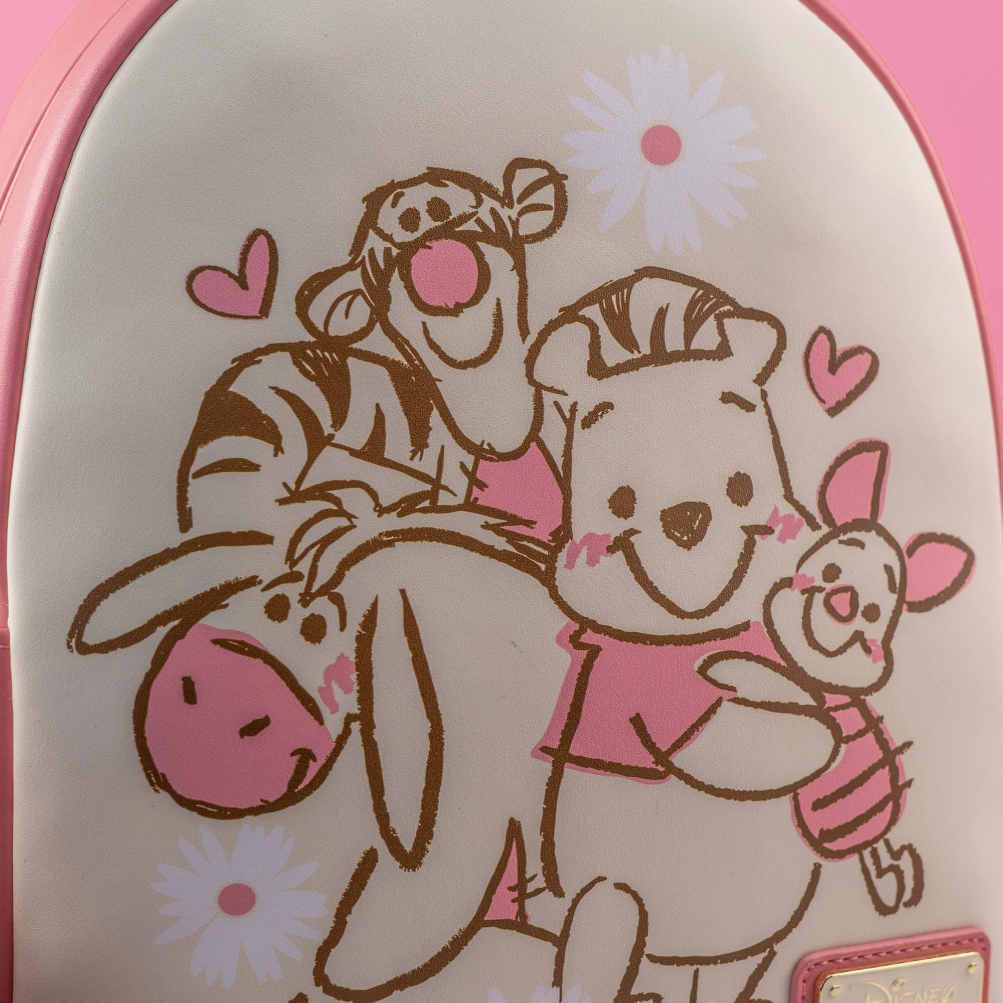 Loungefly x Disney Winnie the Pooh and Friends Sketch Mini Backpack - Image 2