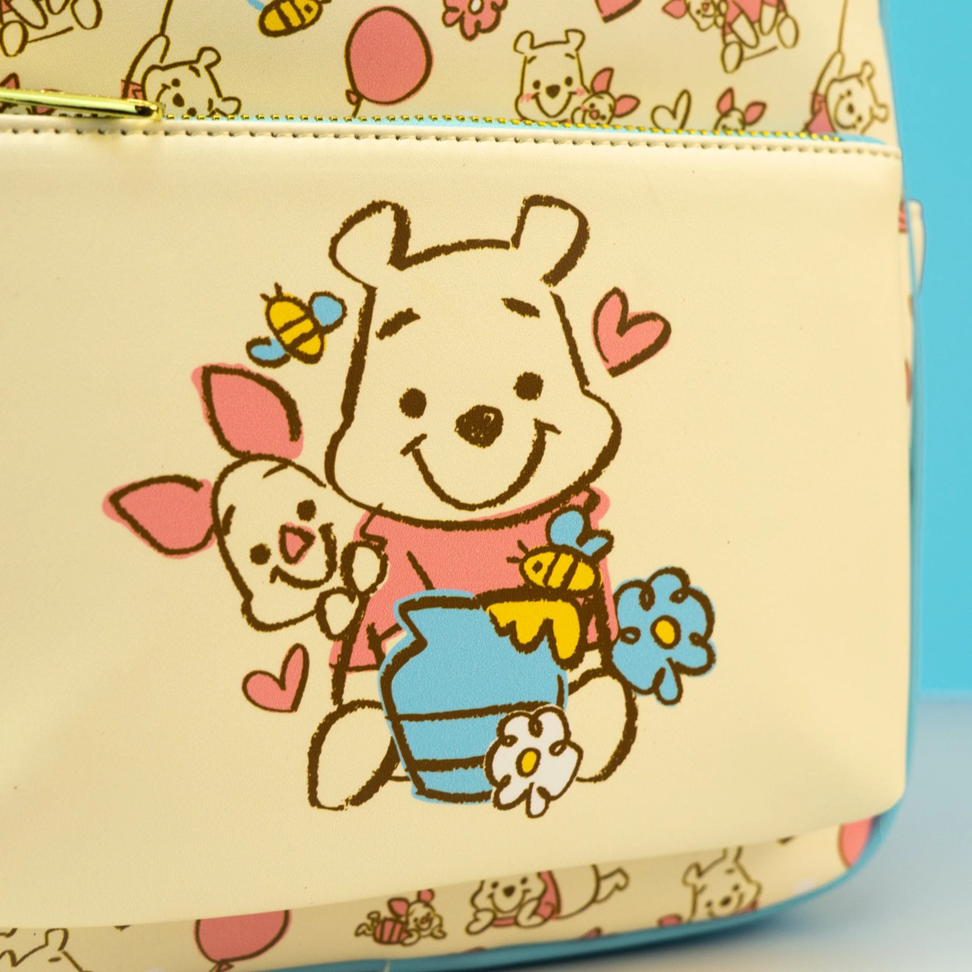 Loungefly x Disney Winnie the Pooh Balloon Sketch Mini Backpack - Image 3