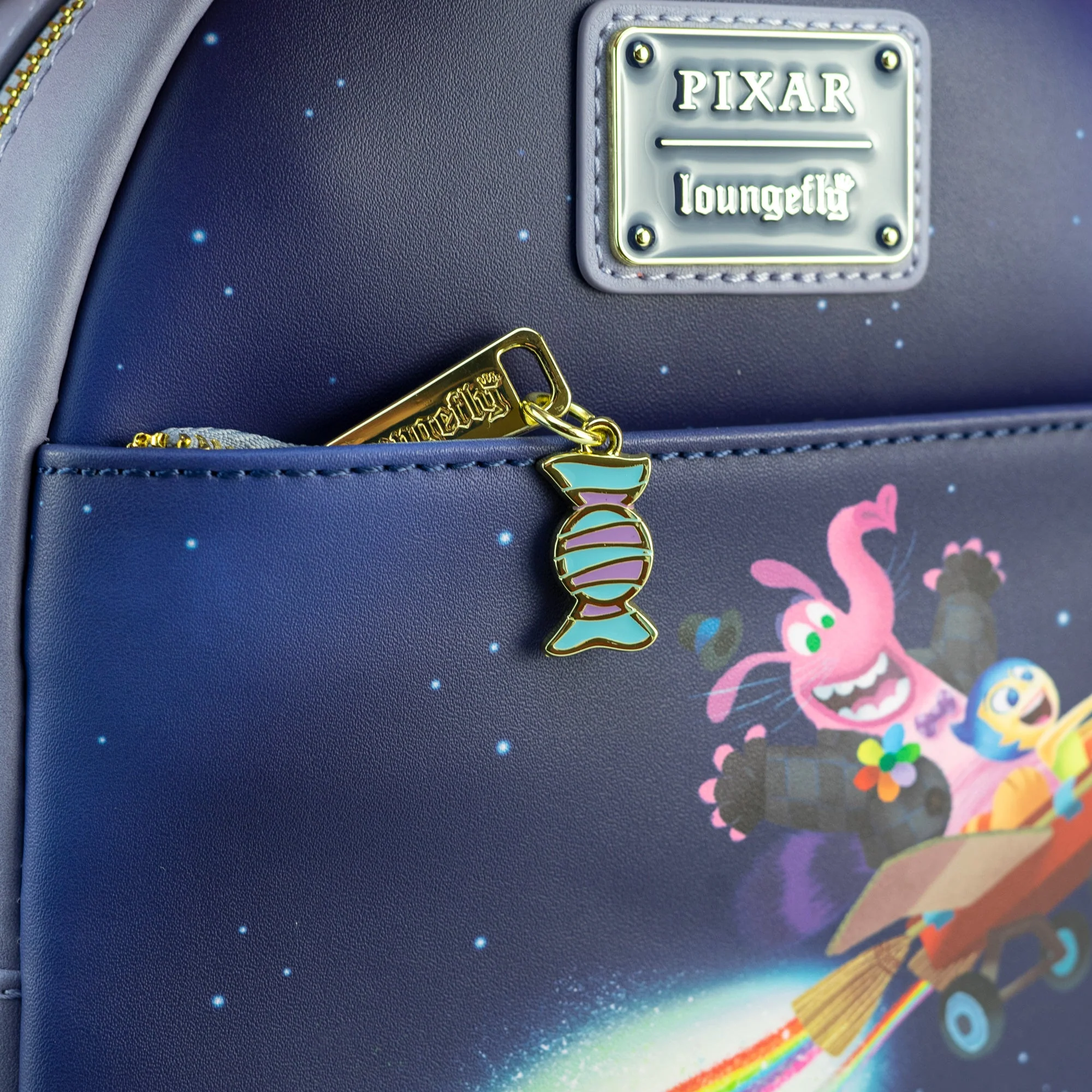 Loungefly x Disney Pixar Inside Out Bing Bong Mini Backpack - Image 2