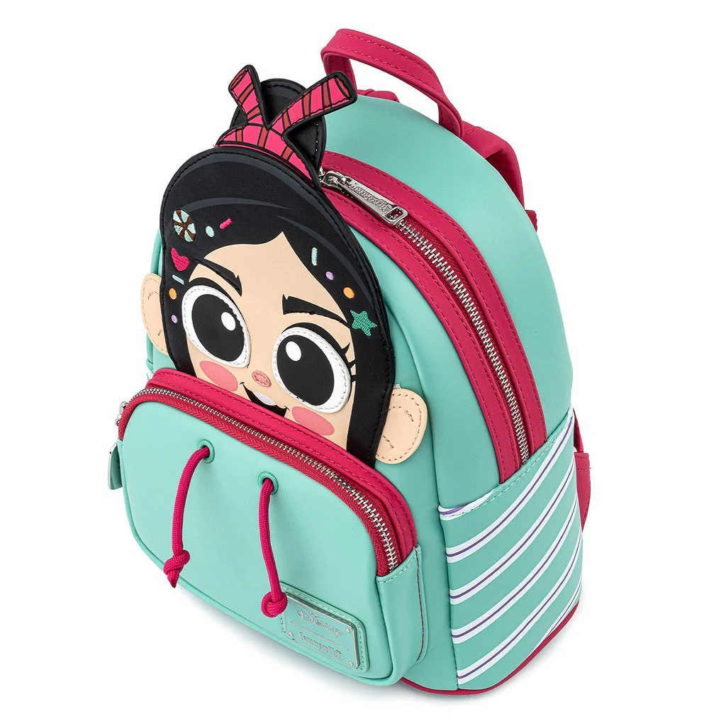 Loungefly x Disney Wreck It Ralph Vanellope Cosplay Mini Backpack - Image 8
